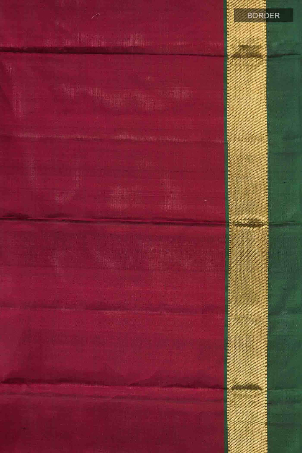Maroon Kanchipuram Silk Saree
