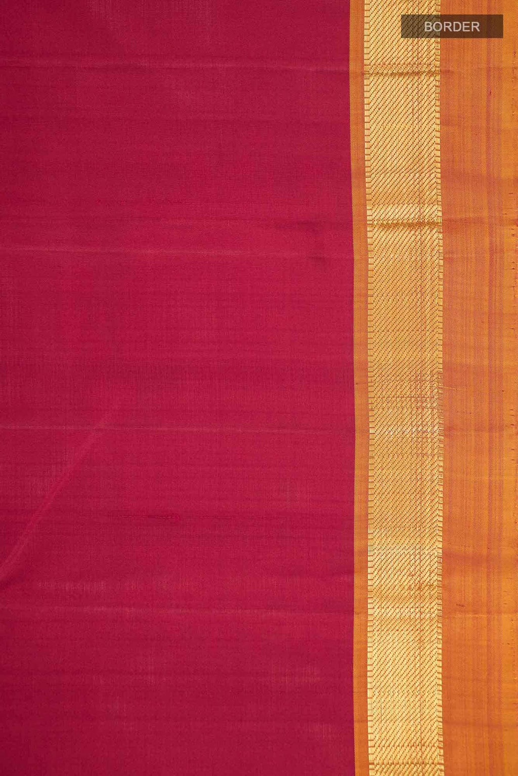 Maroon Kanchipuram Silk Saree