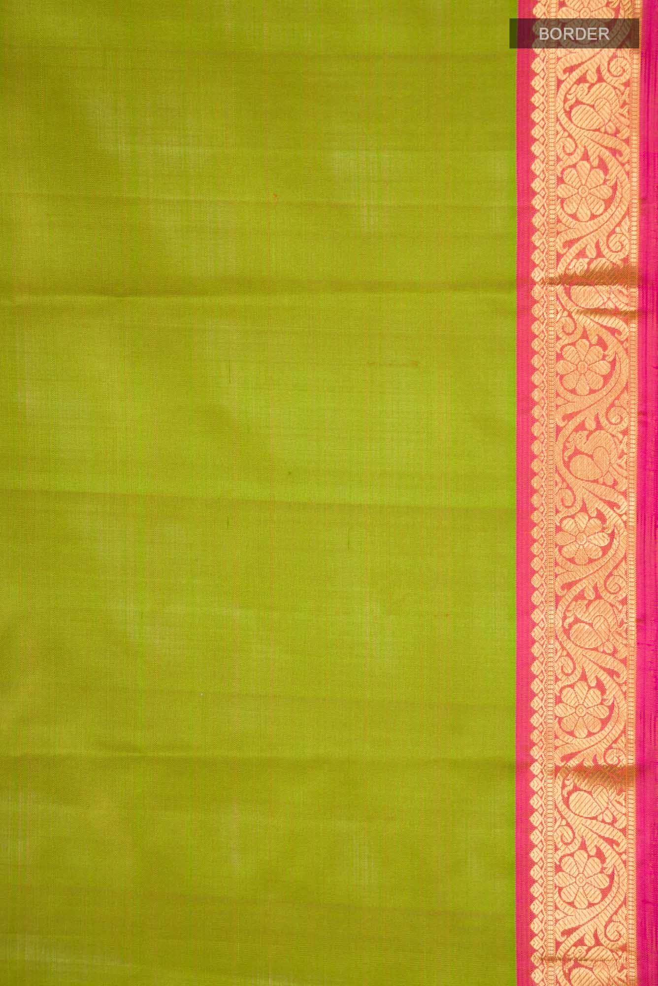 Green Kanchipuram Silk Saree