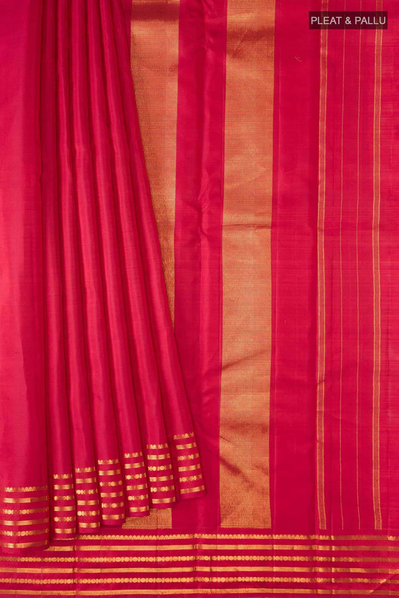 Red Kanchipuram Silk Saree