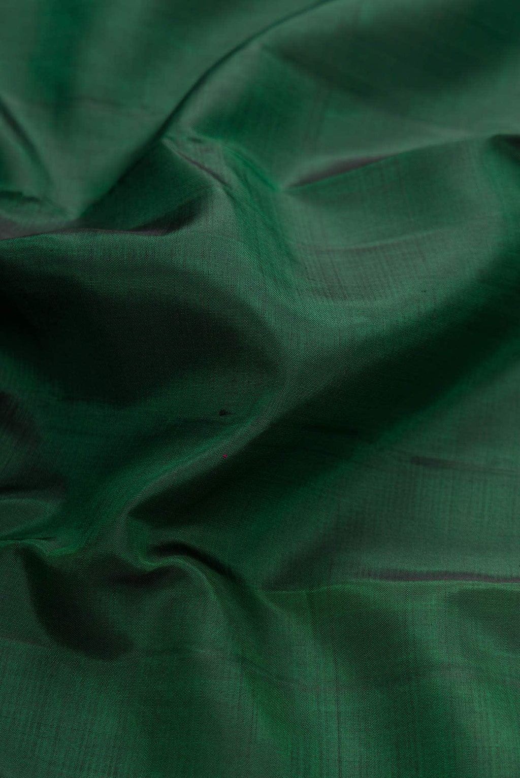 Pure Silk Pure Zari Green Dual Tone Kanchipuram Saree