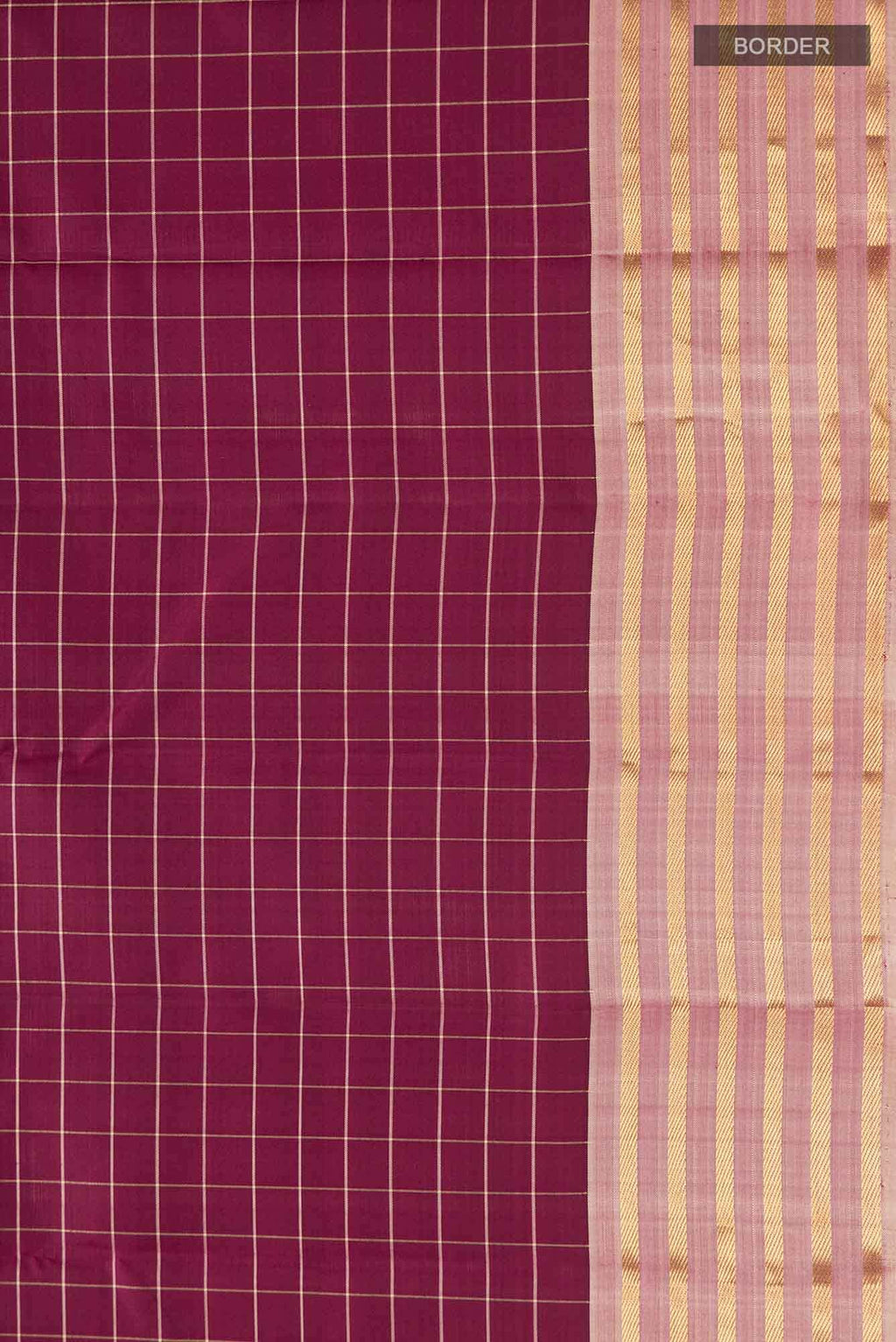 Purple Kanchipuram Silk Saree