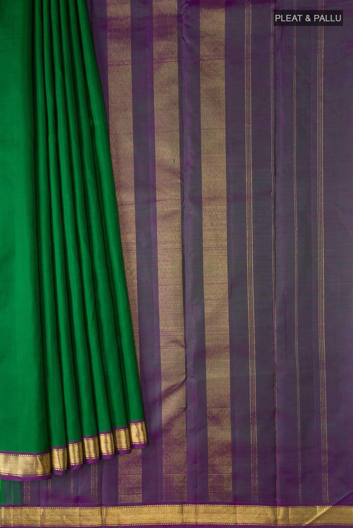Green Kanchipuram Silk Saree