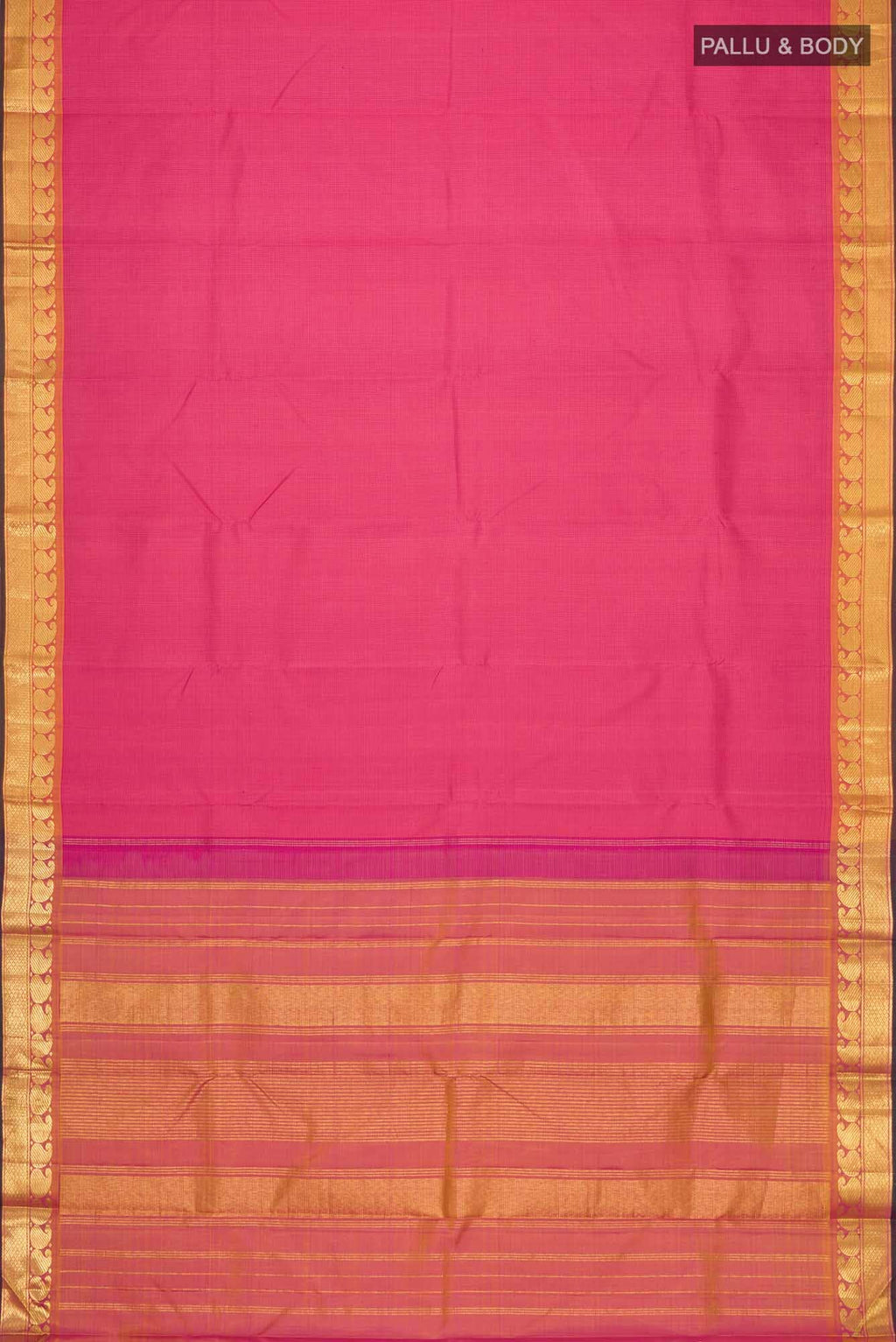 Pink Kanchipuram Silk Saree