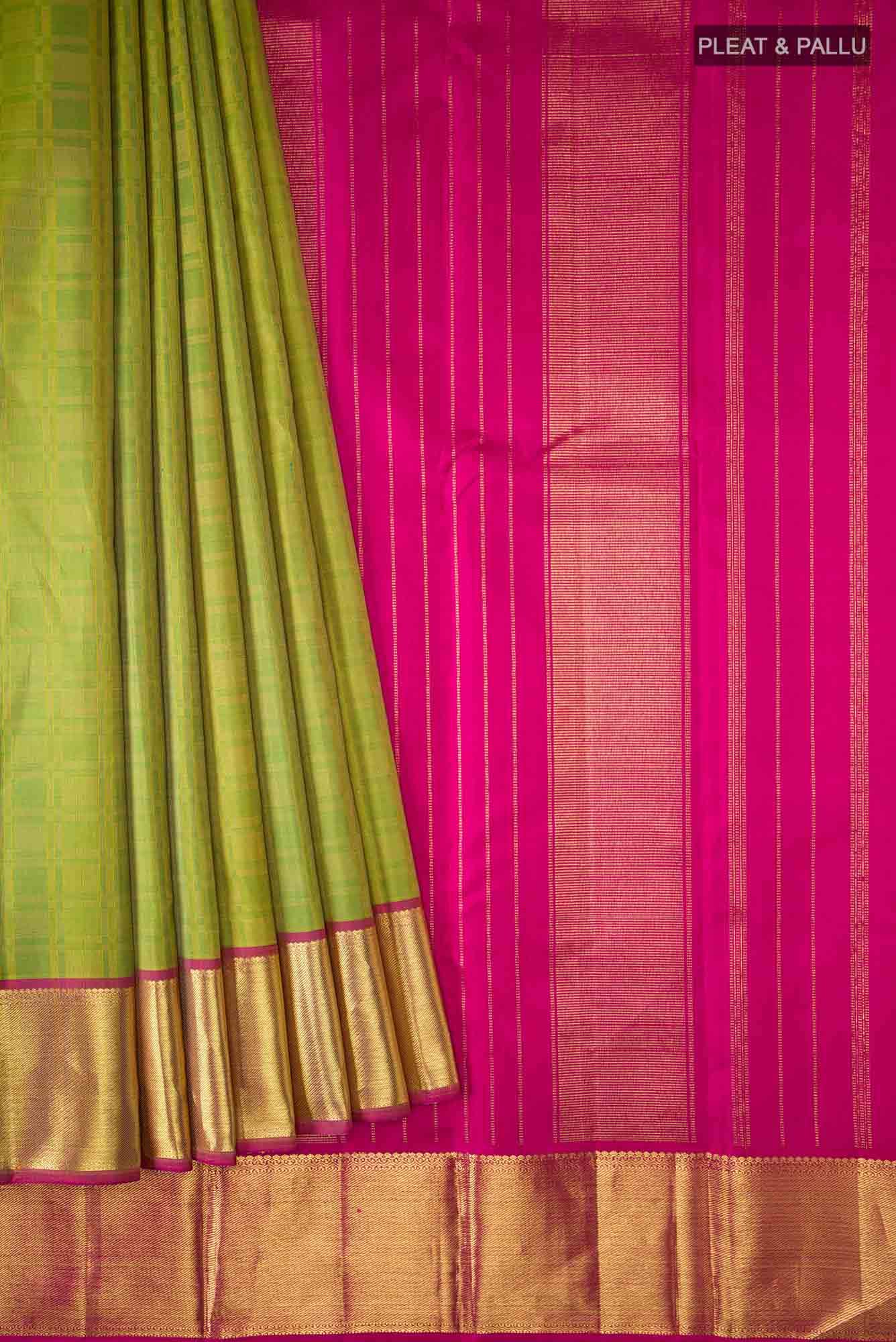 Green Kanchipuram Silk Saree
