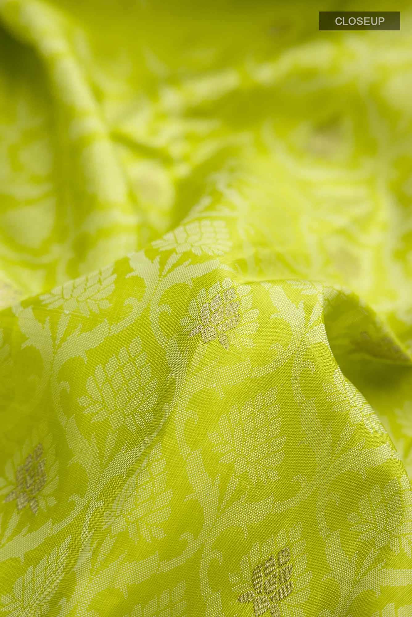 Green Kanchipuram Silk Saree