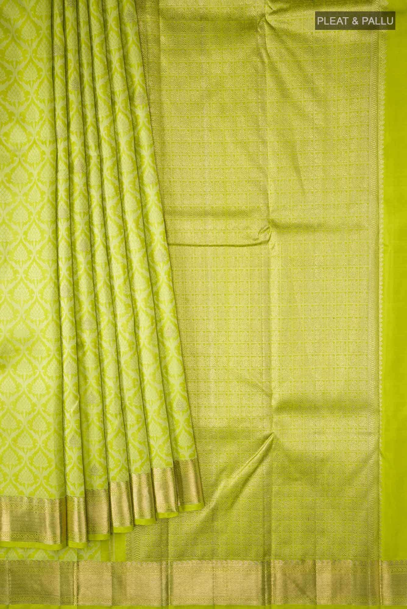 Green Kanchipuram Silk Saree