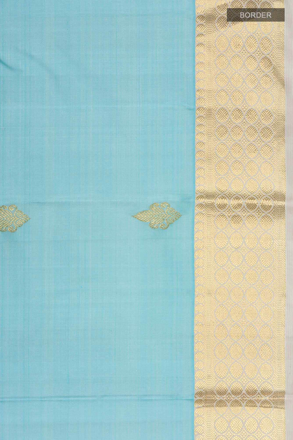 Blue Kanchipuram Silk Saree