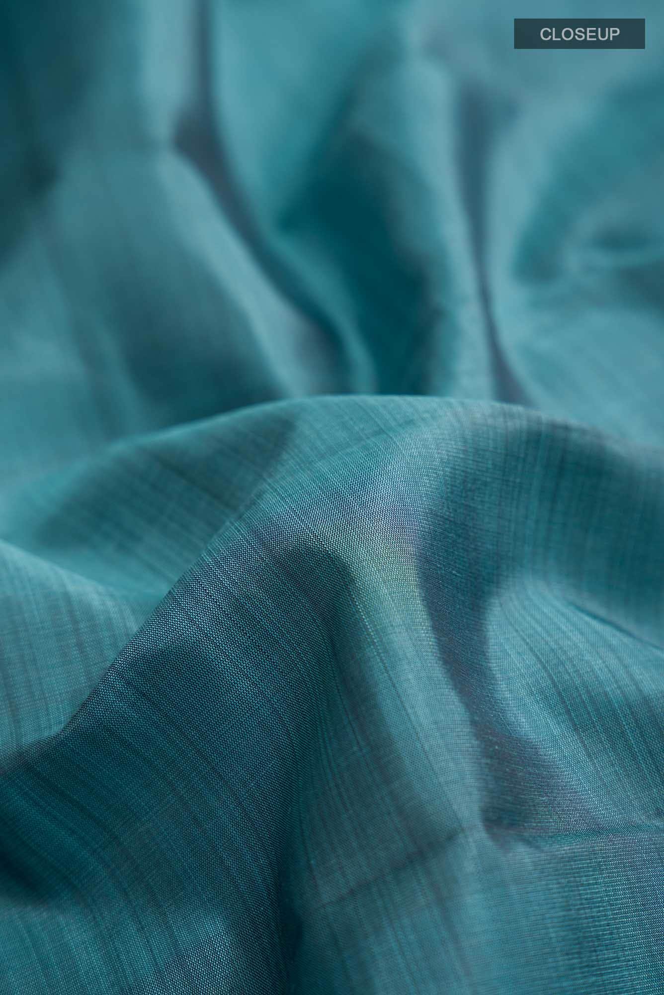 Blue Kanchipuram Silk Saree