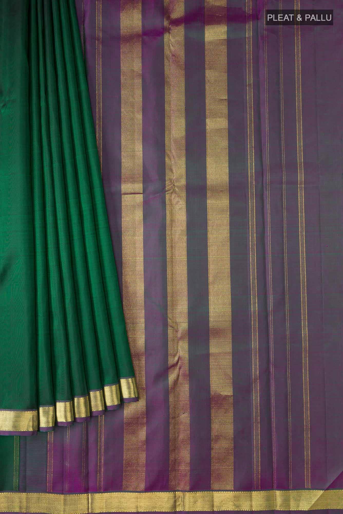 Green Kanchipuram Silk Saree
