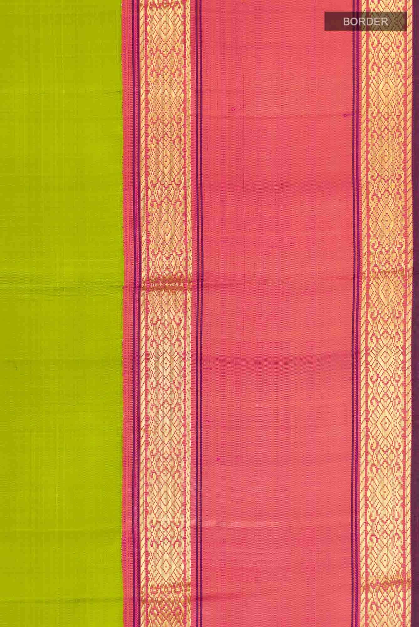 Green Kanchipuram Silk Saree