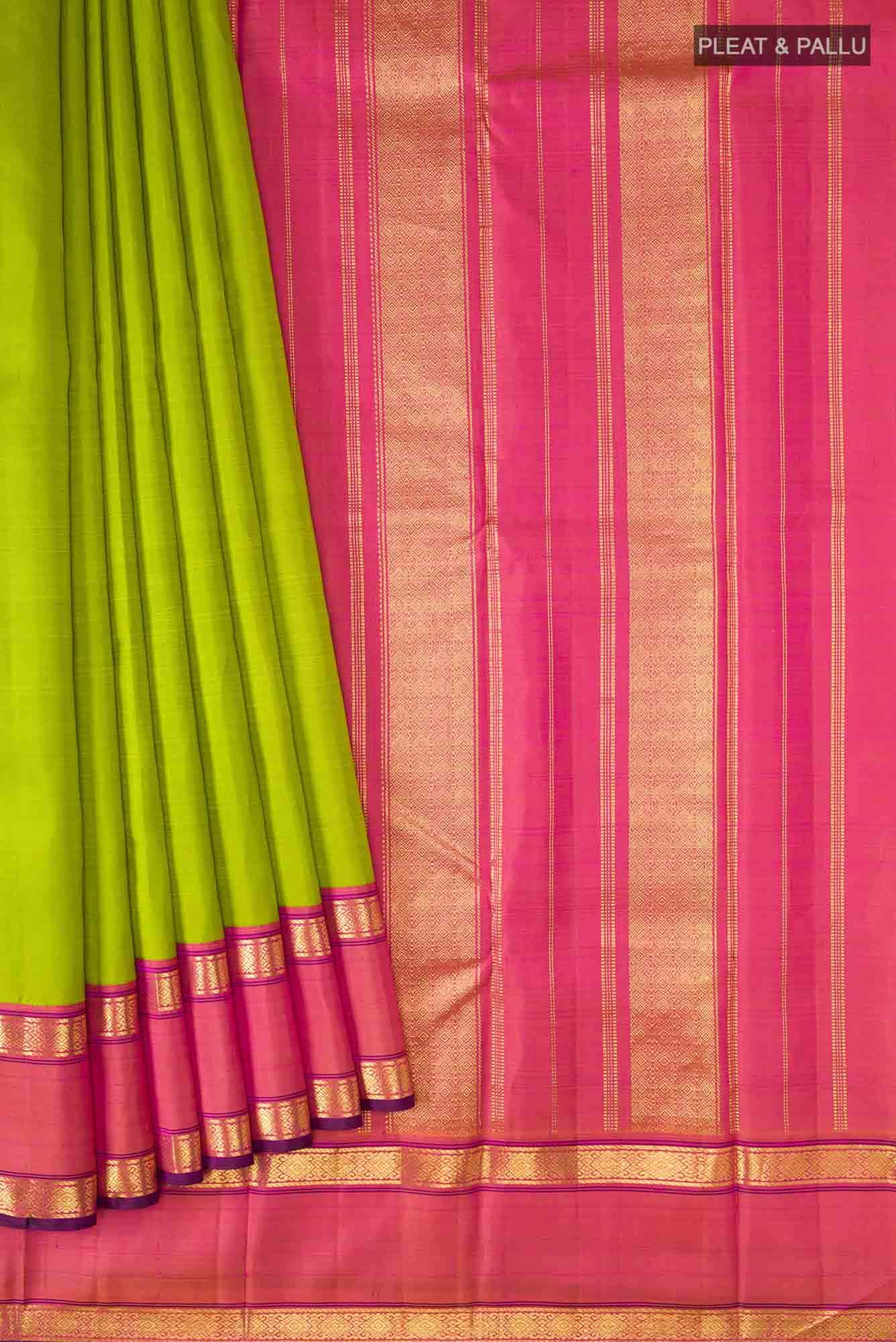 Green Kanchipuram Silk Saree