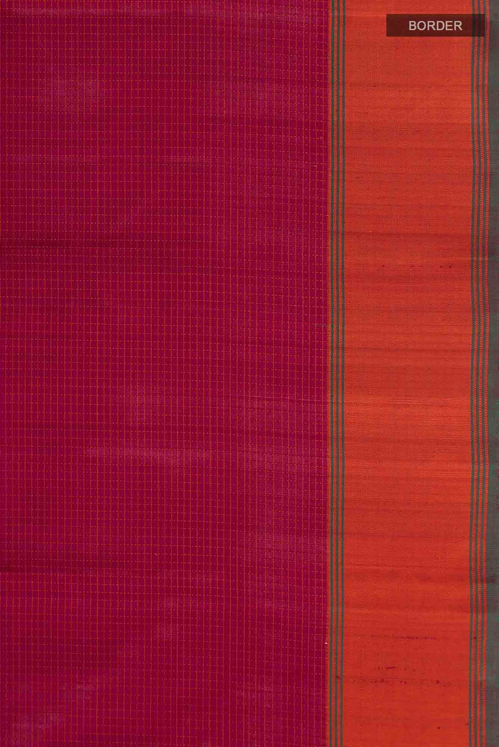 Maroon Kanchipuram Silk Saree