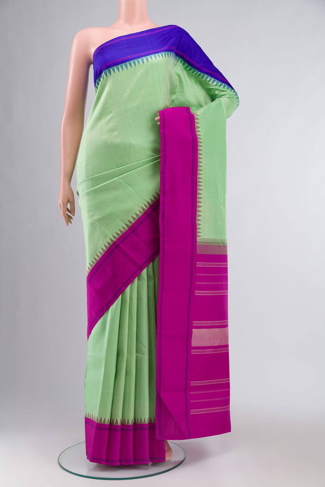 Green Kanchipuram Silk Saree
