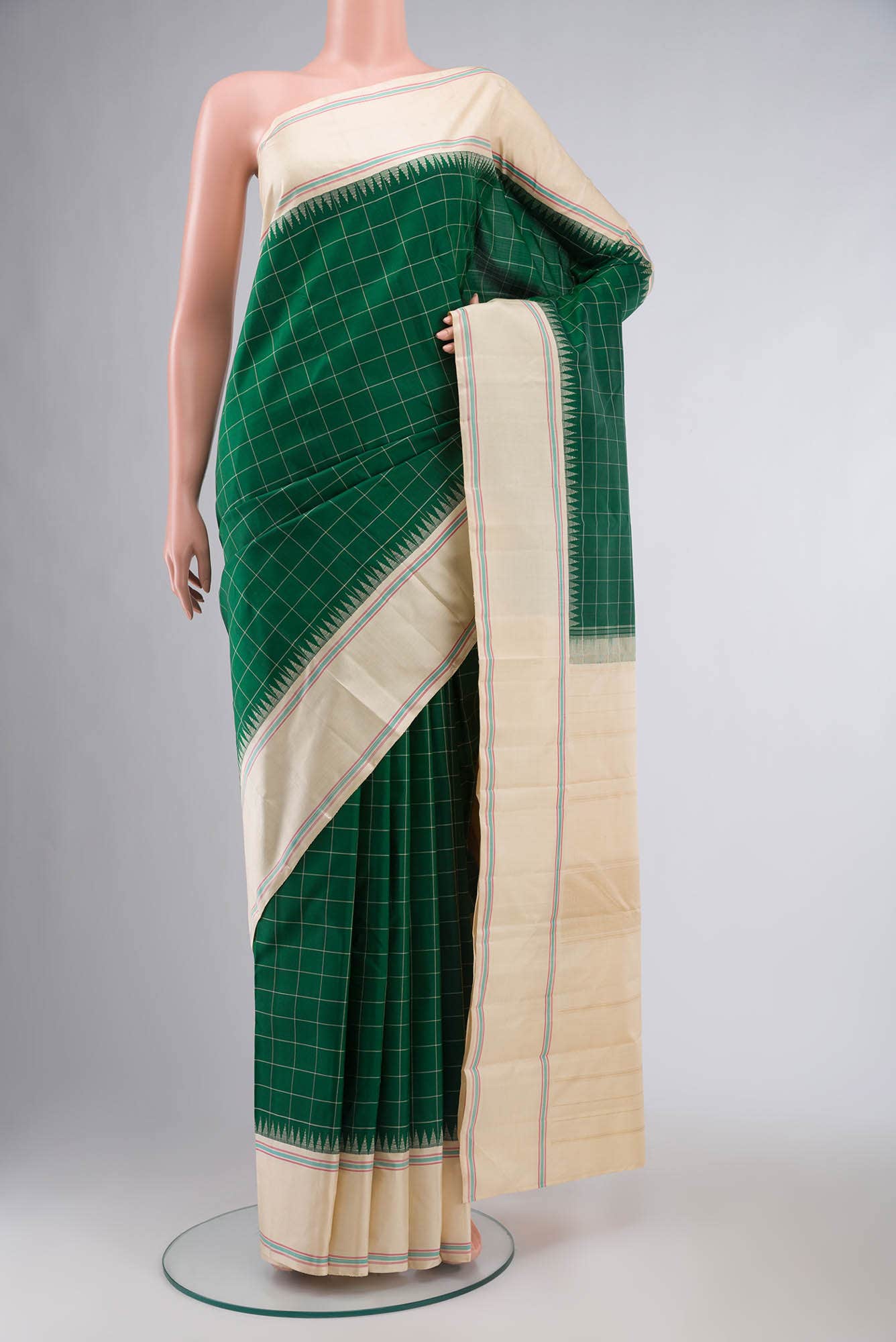 Green Kanchipuram Silk Saree