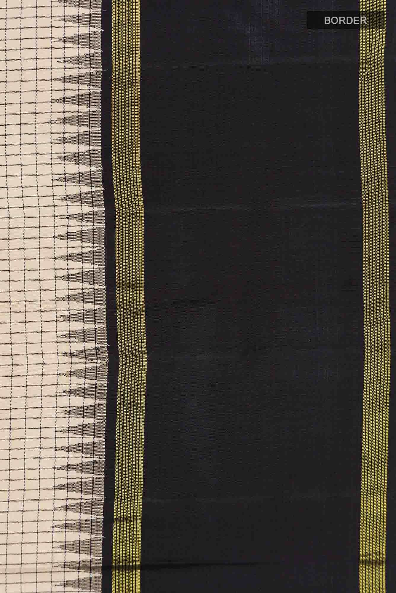 Beige Kanchipuram Silk Saree