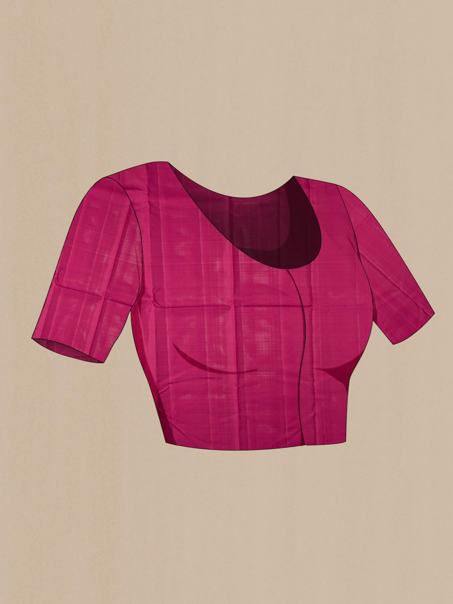 Brown Kanchipuram Silk Saree