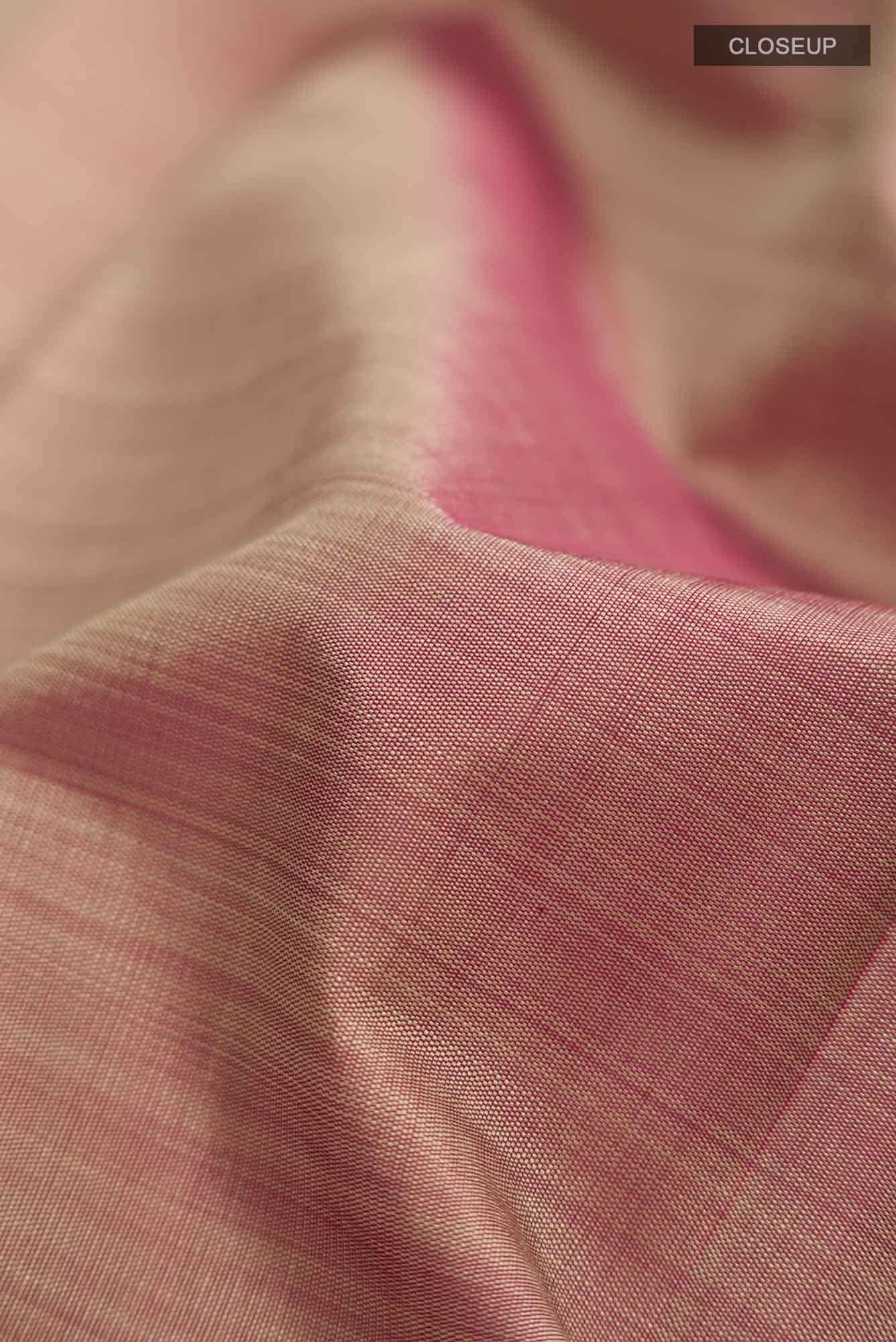 Brown Kanchipuram Silk Saree