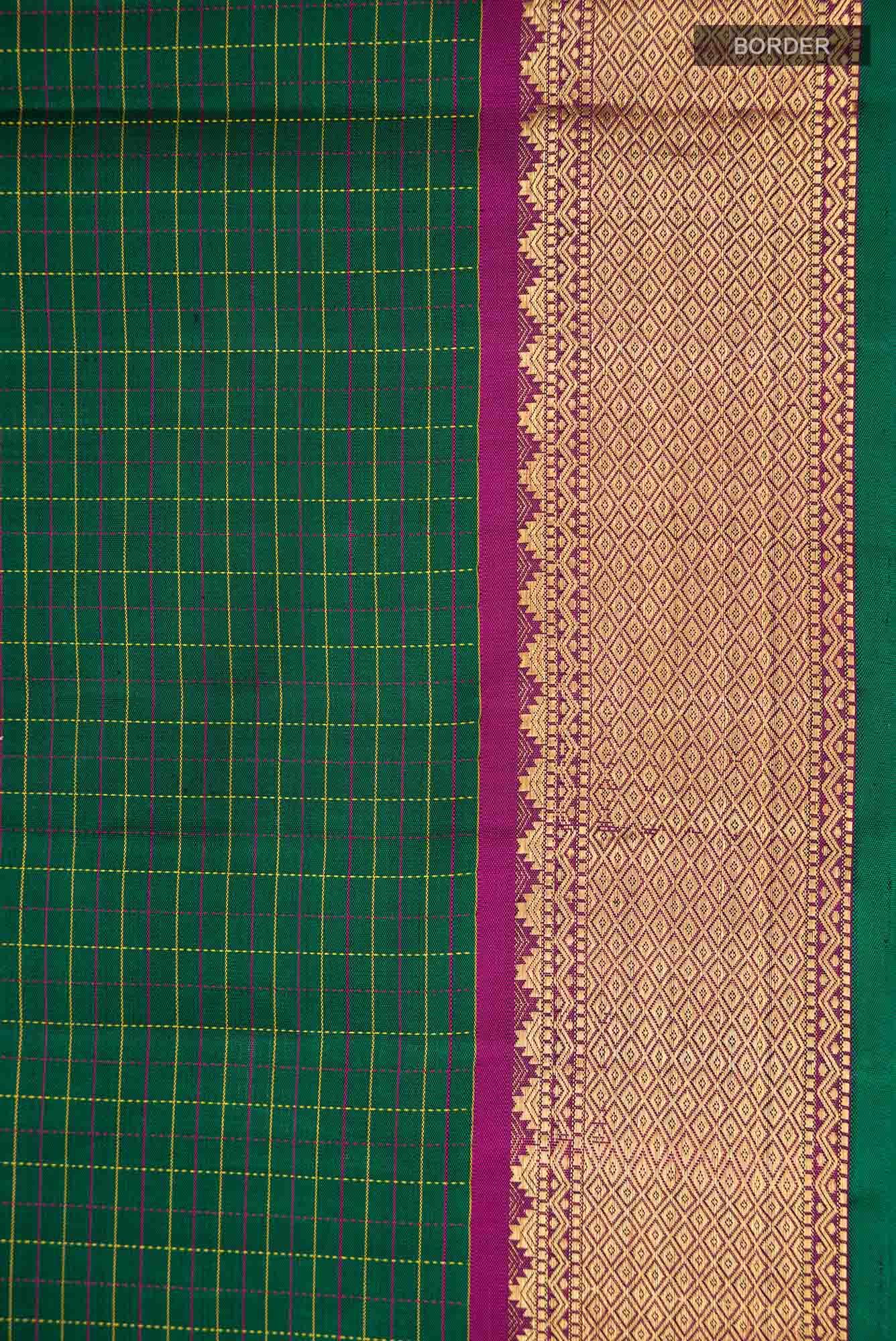 Green Kanchipuram Silk Saree