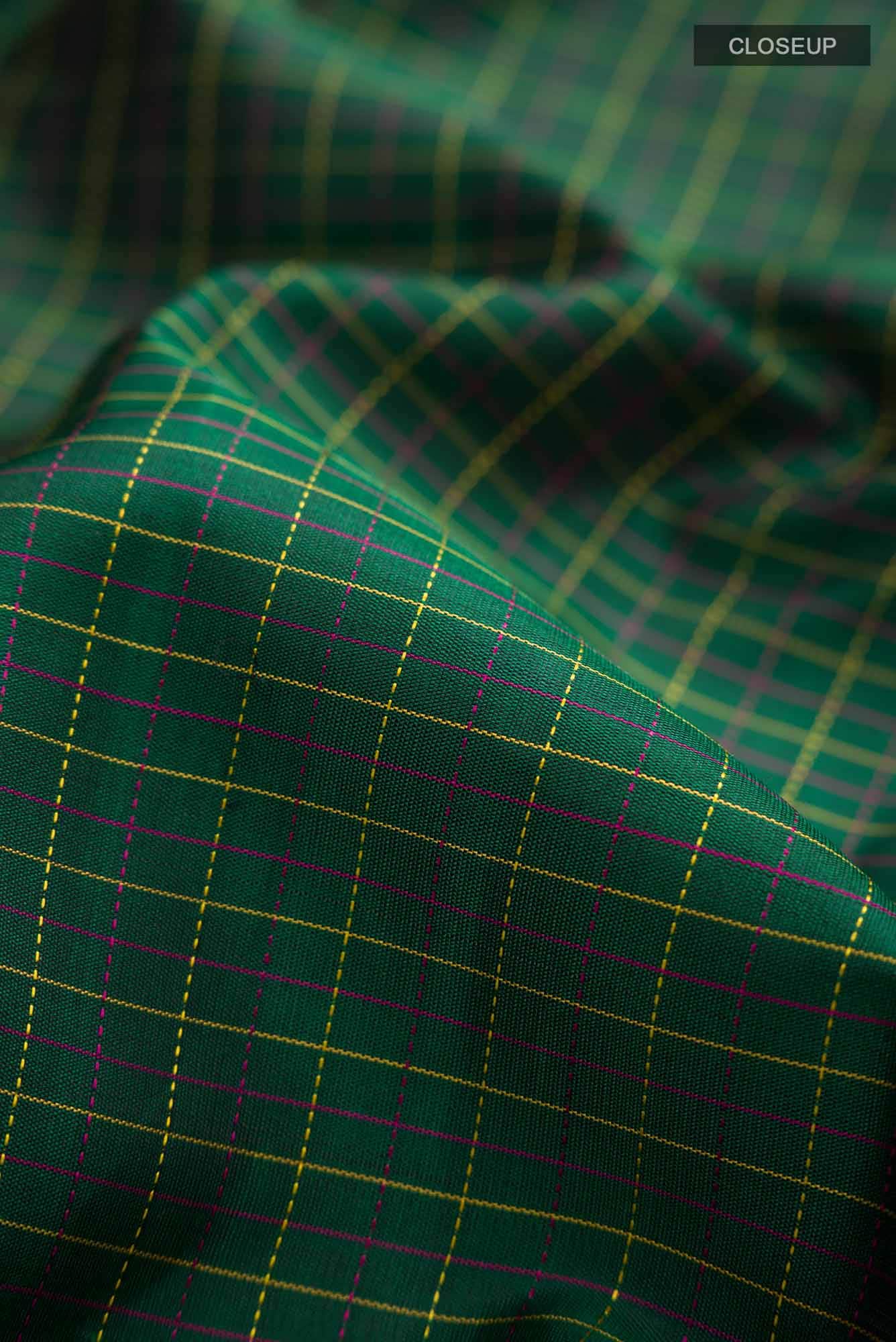 Green Kanchipuram Silk Saree
