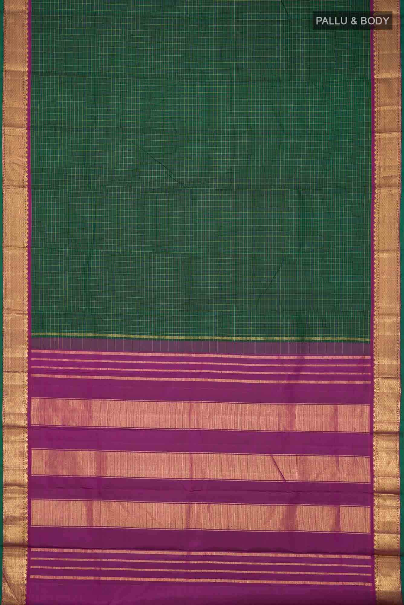 Green Kanchipuram Silk Saree