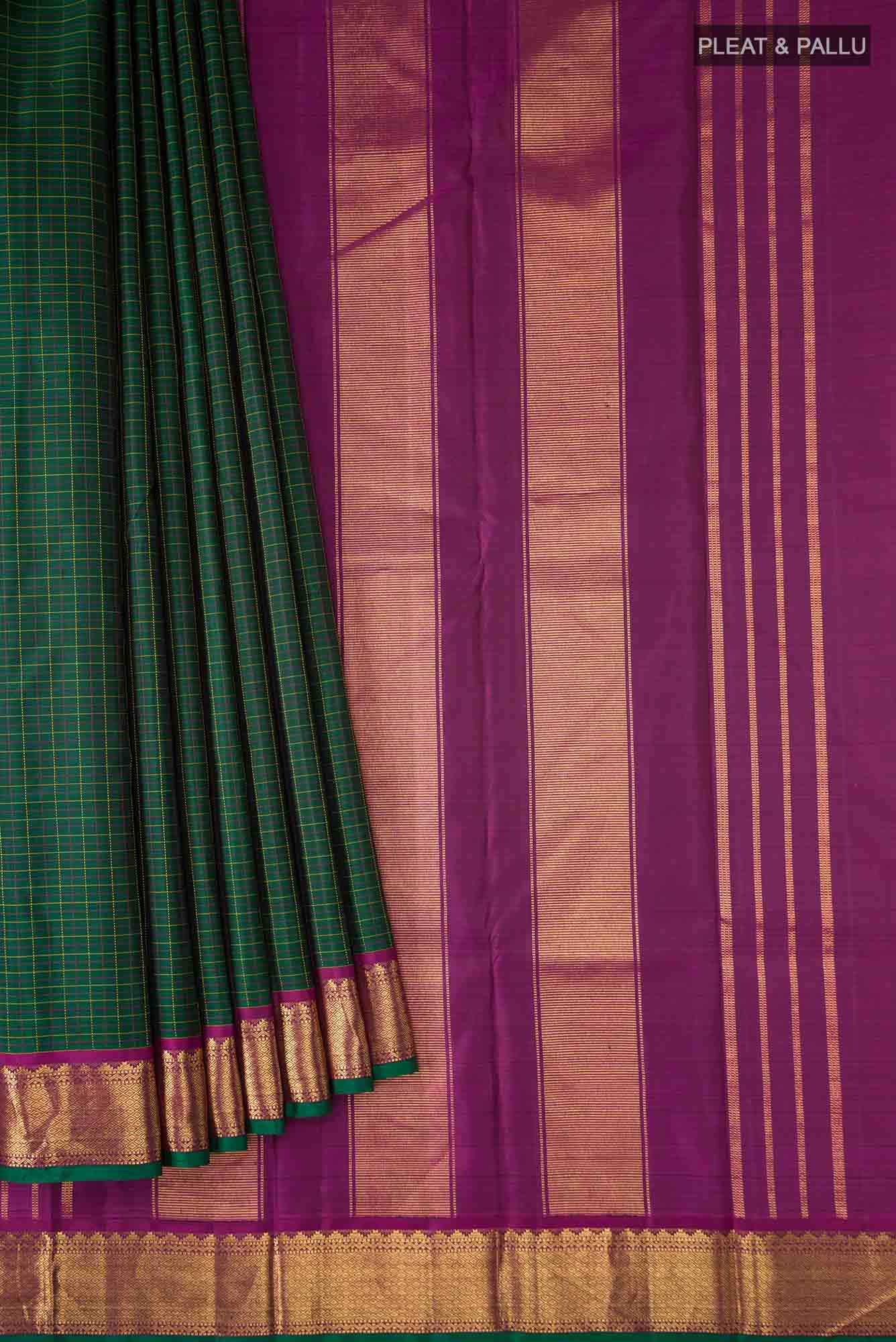 Green Kanchipuram Silk Saree