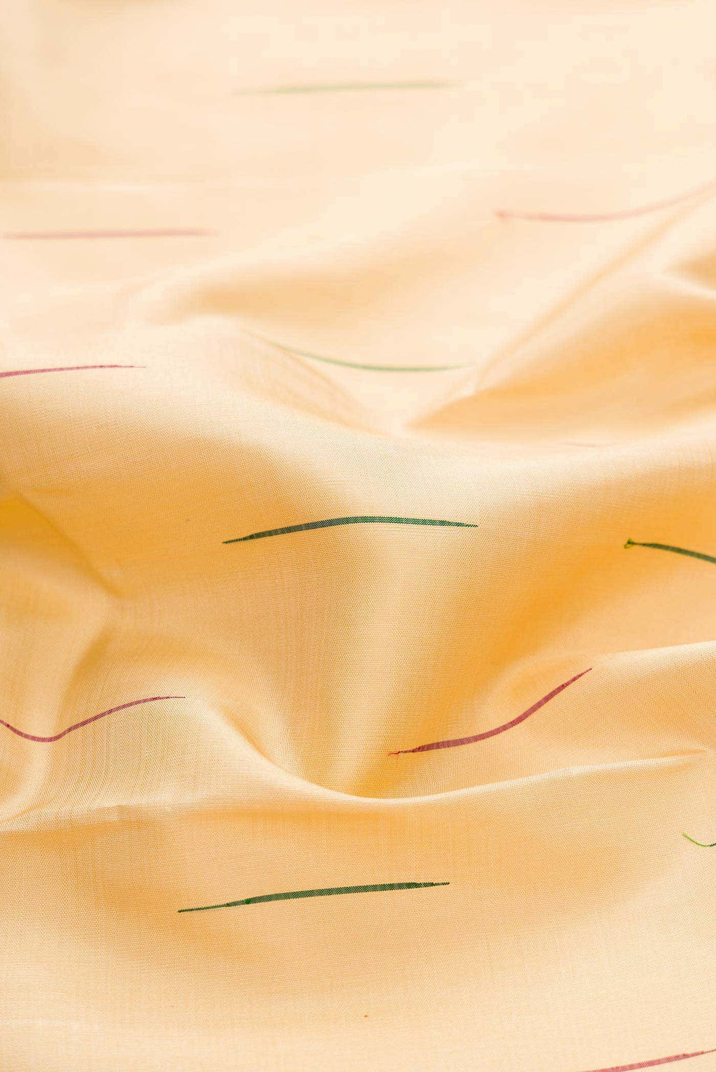 Pure Silk Pure Zari Sandal Dual Tone Kanchipuram Saree