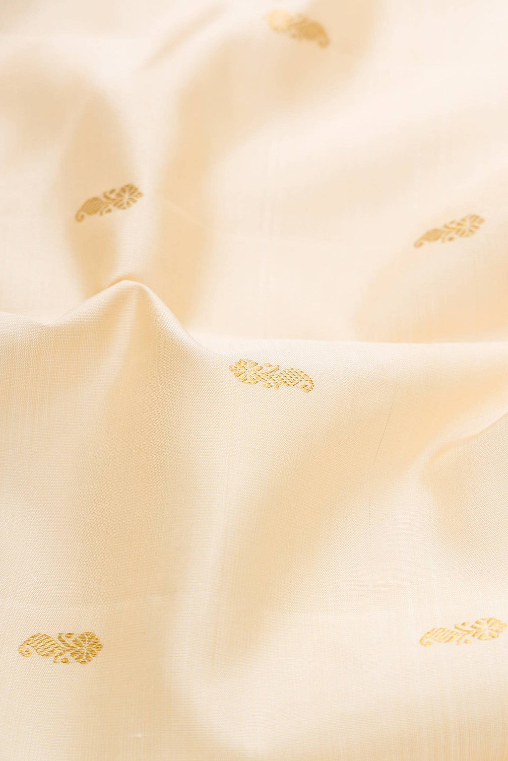 Pure Silk Pure Zari Sandal Kanchipuram Saree
