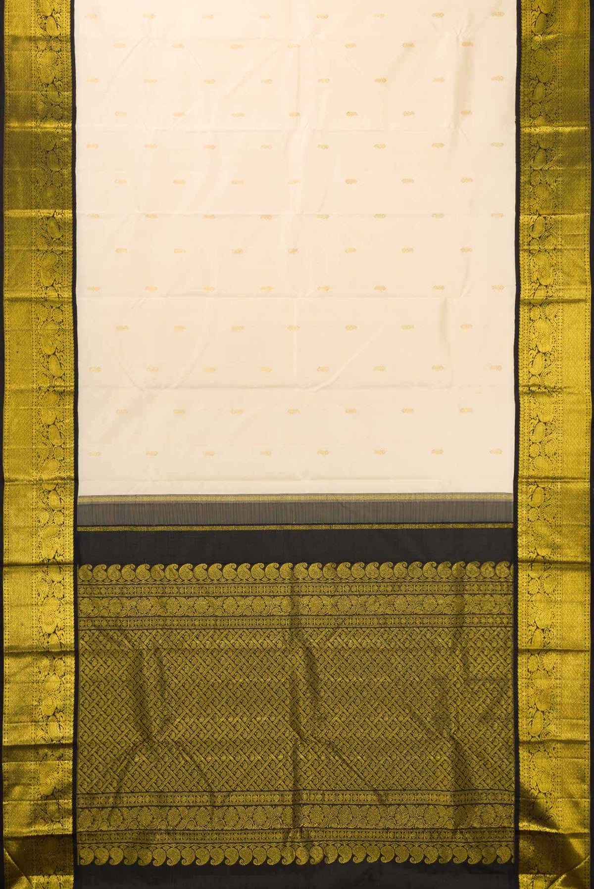Pure Silk Pure Zari Sandal Kanjivaram Saree
