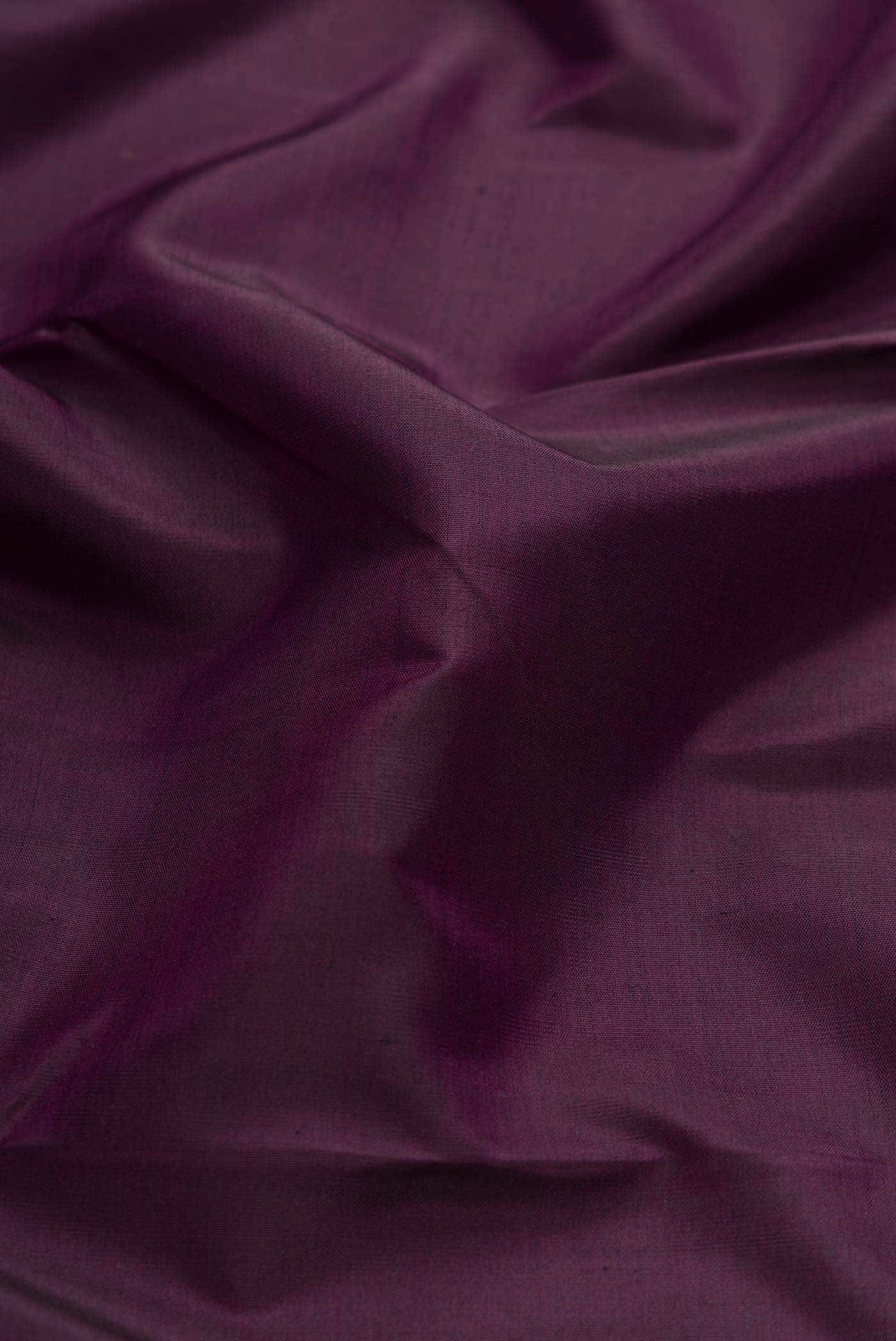 Burgundy Kanchipuram Silk Saree