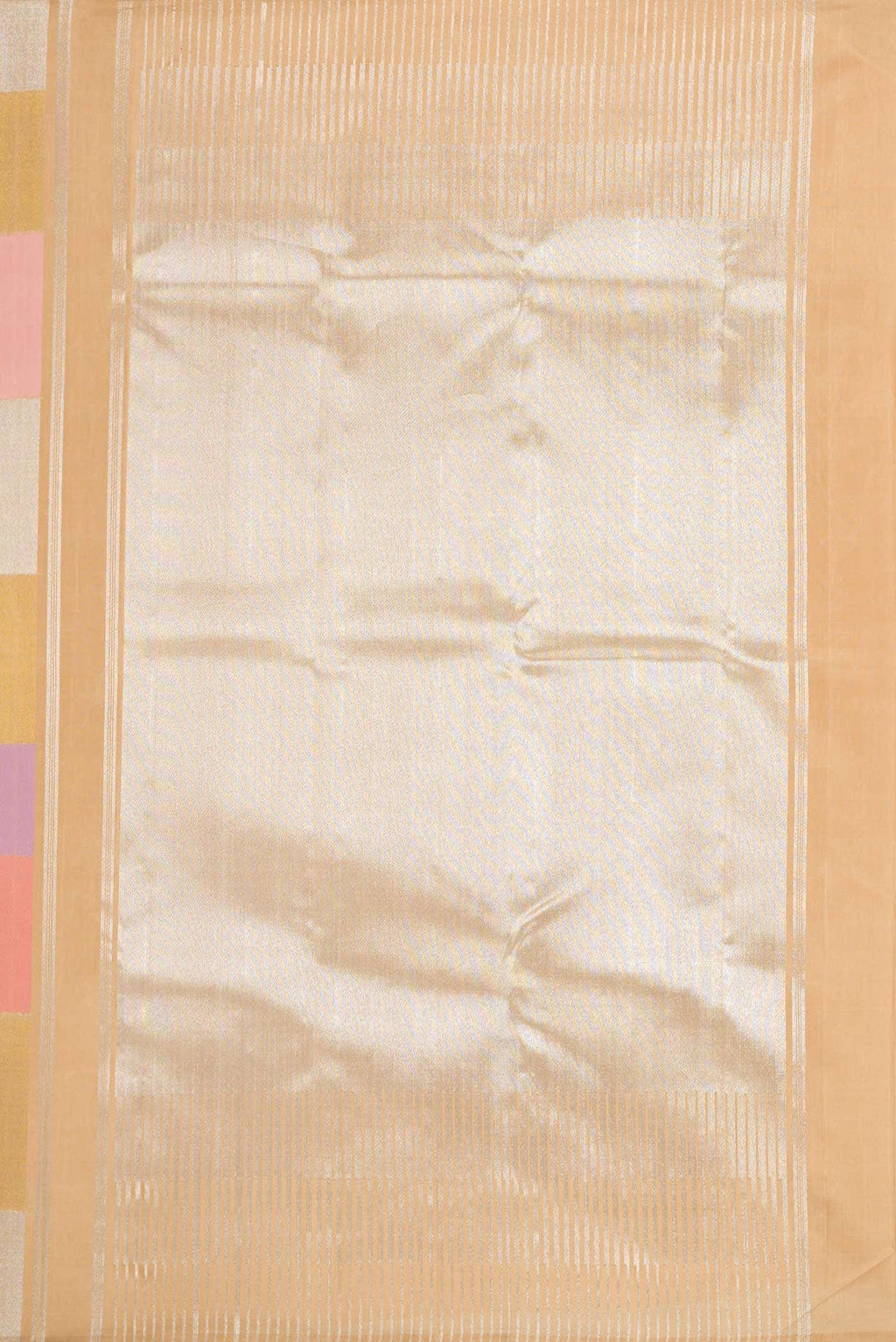Pink and Lavender Dual Tone Kanchipuram Tissue Silk Saree