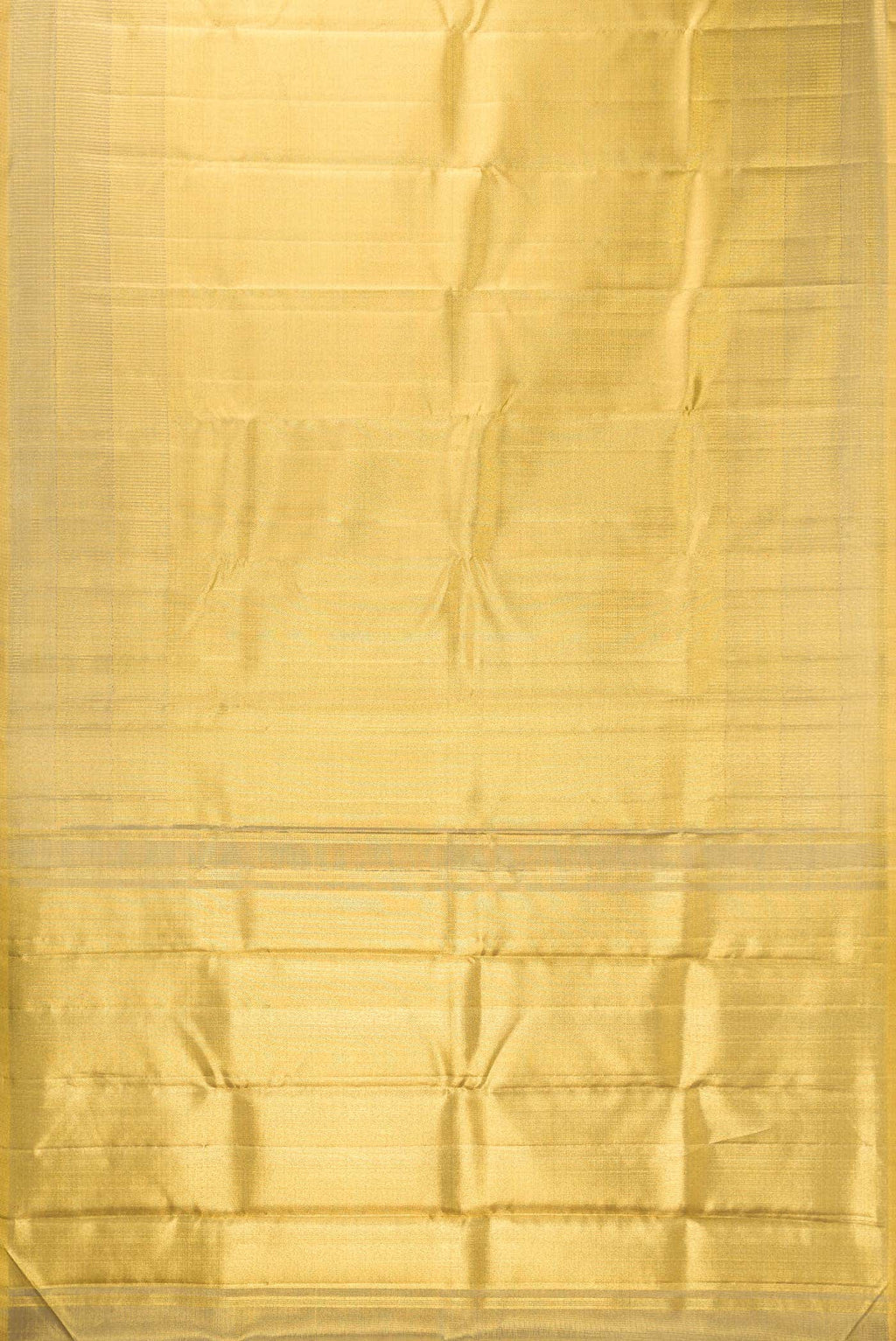 Gold Dual Tone Kanchipuram Tissue Silk Saree