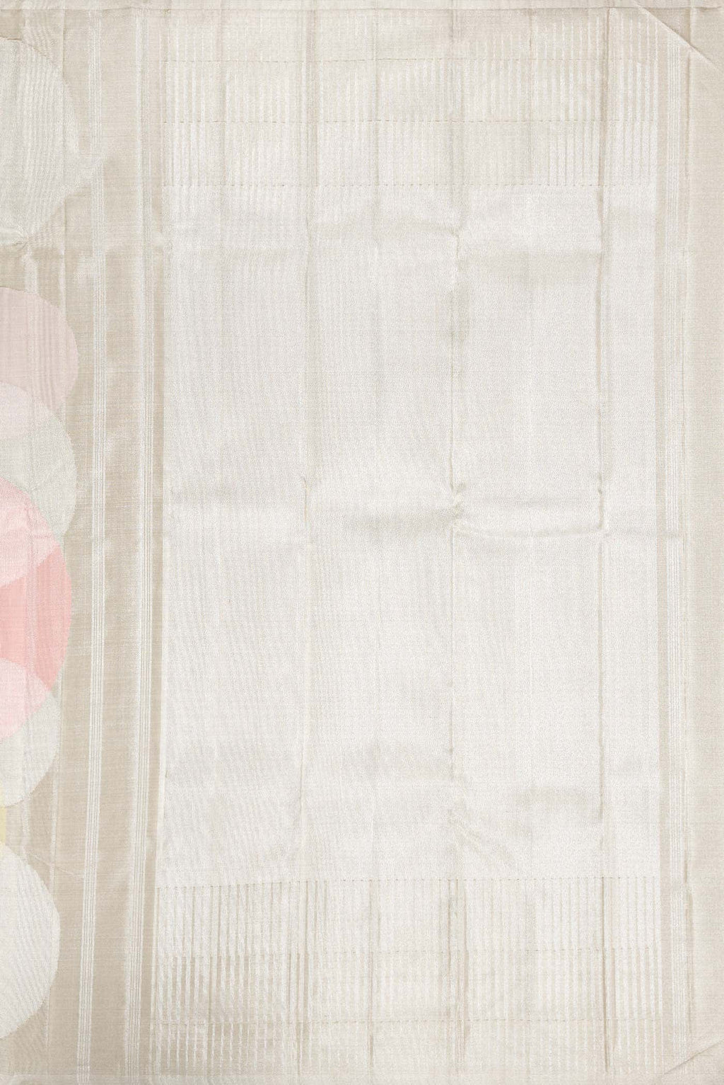 Silver Dual Tone Kanchipuram Tissue Silk Saree