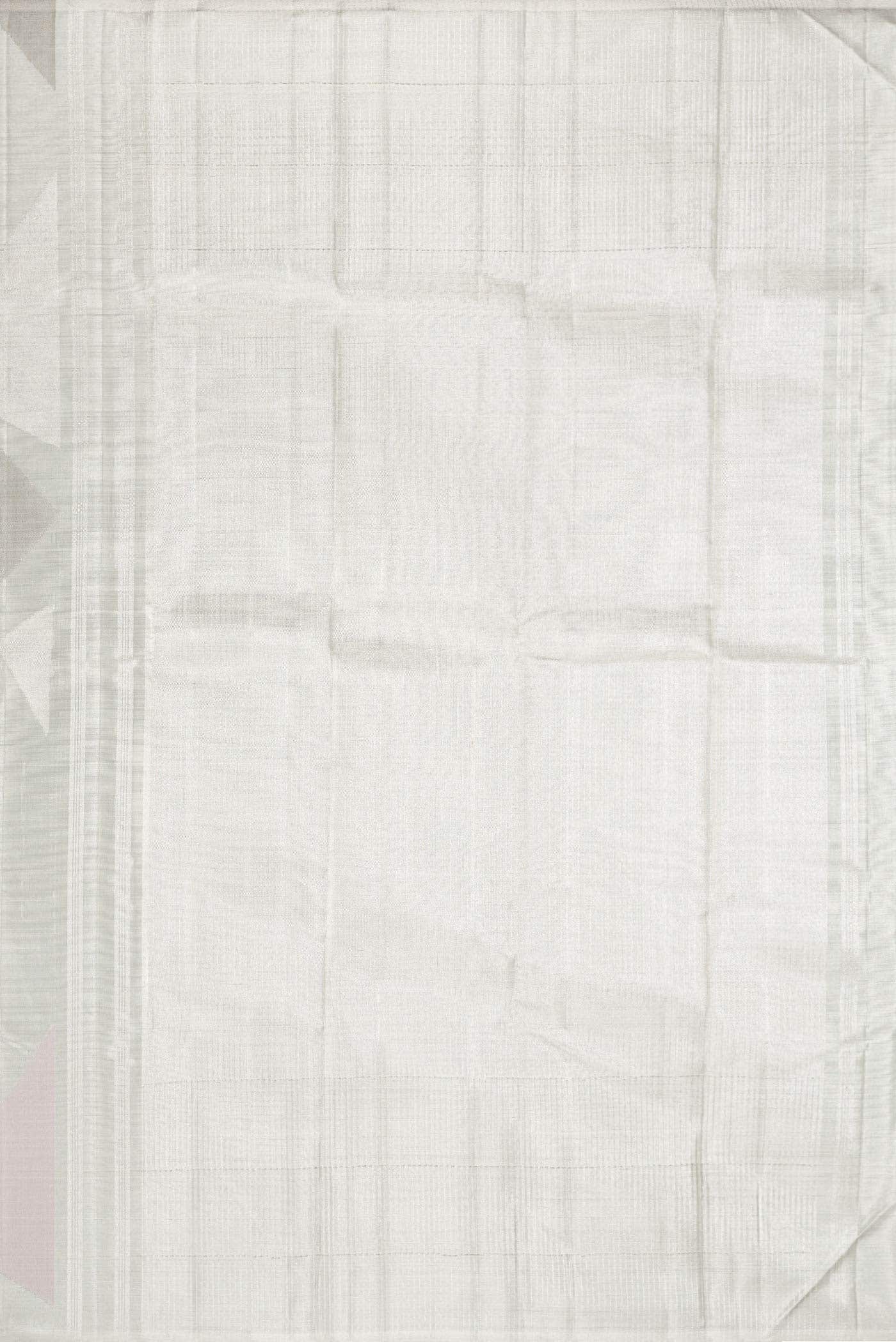 Grey Dual Tone Kanchipuram Tissue Silk Saree
