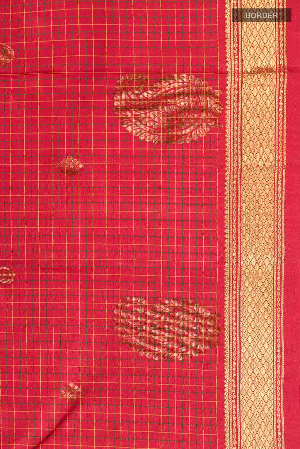 Red Kanchipuram Silk Saree