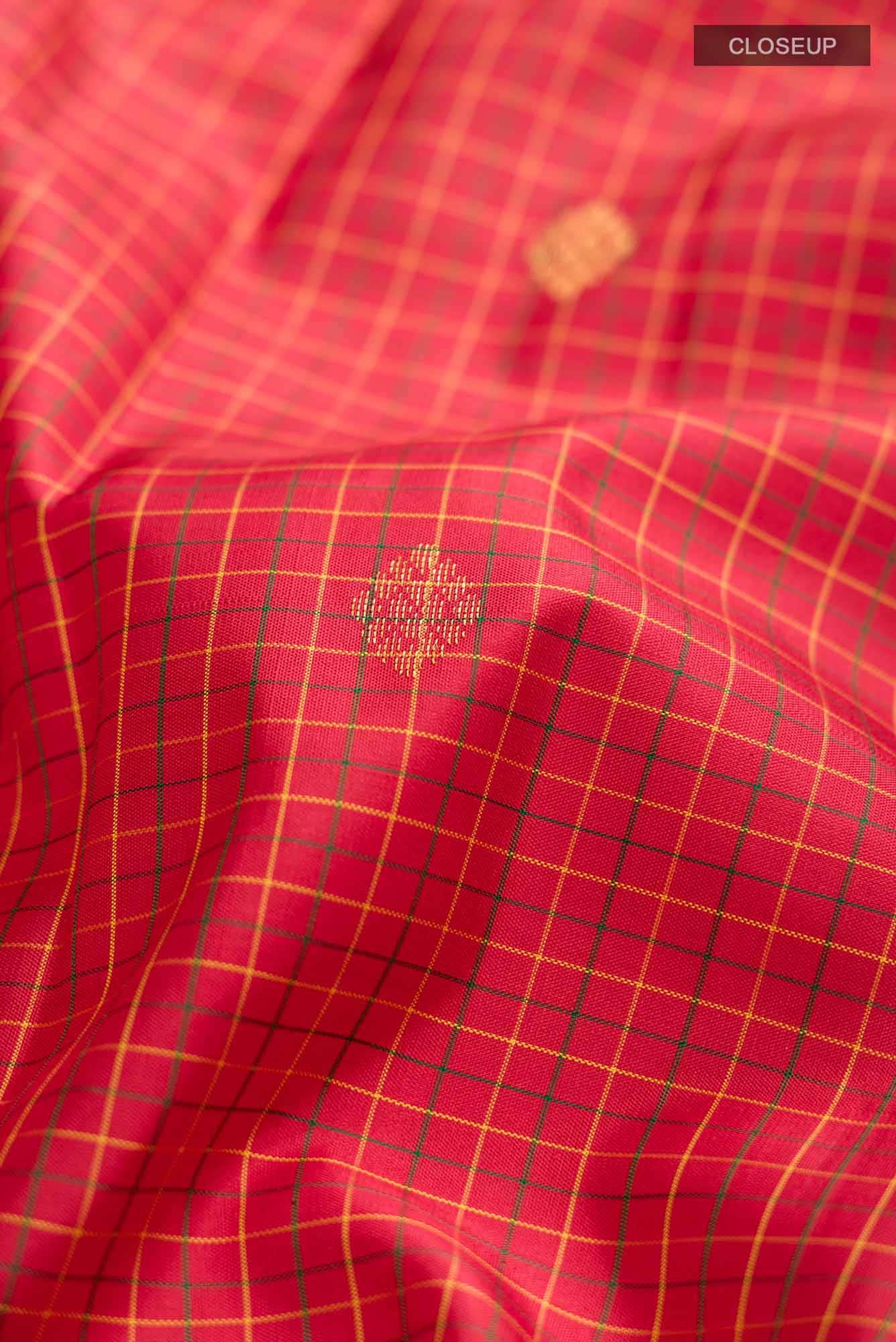 Red Kanchipuram Silk Saree