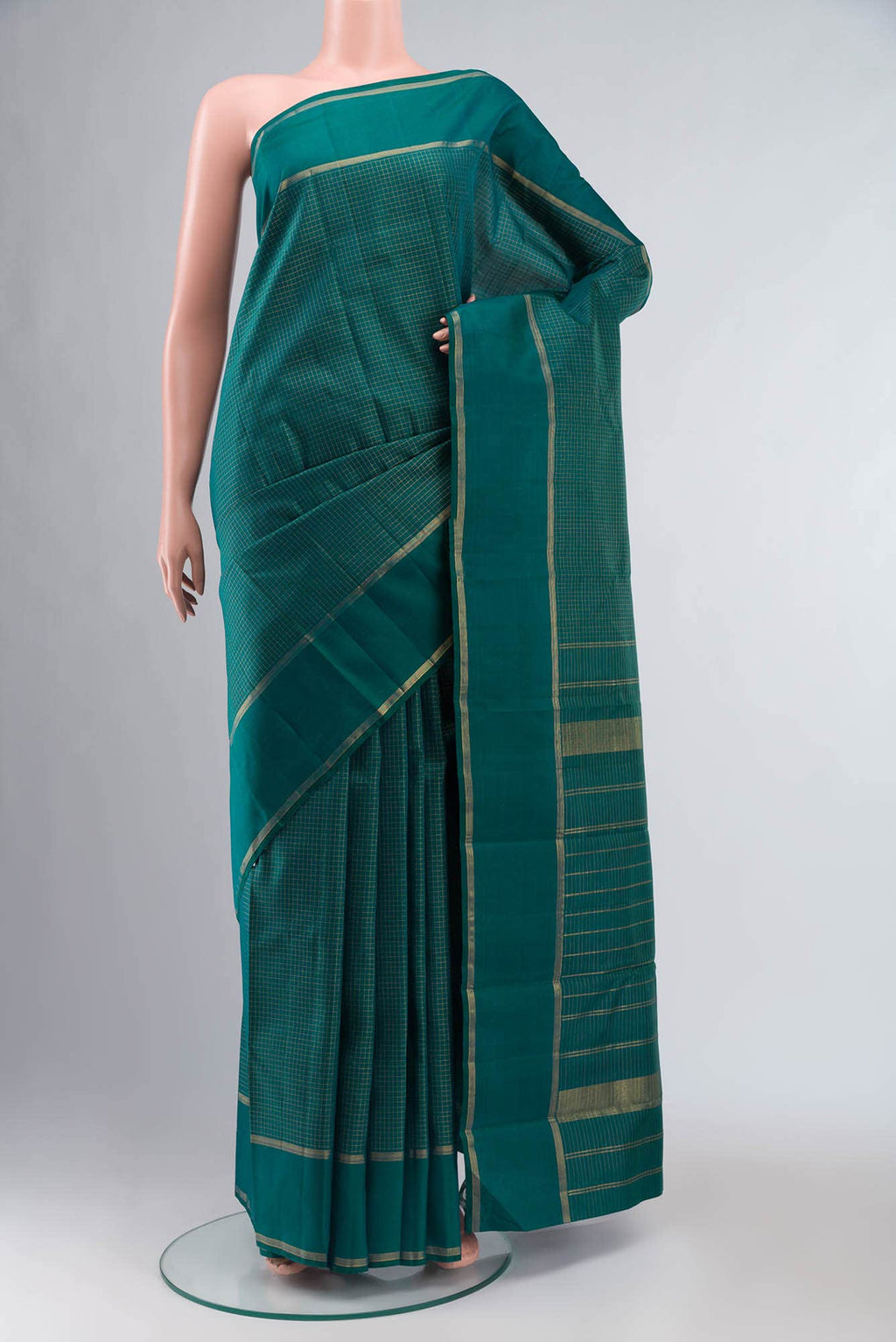 Green Kanchipuram Silk Saree