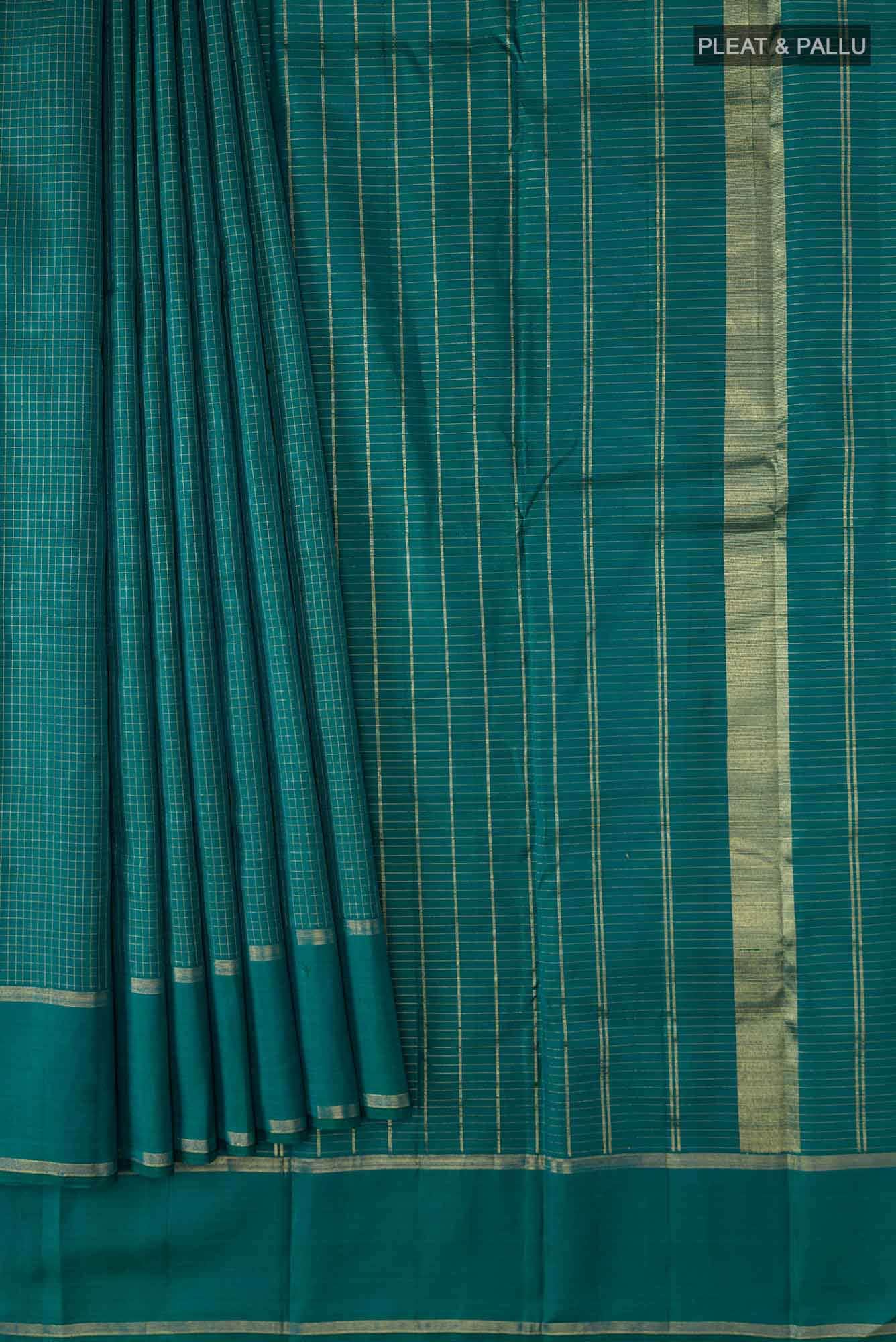 Green Kanchipuram Silk Saree