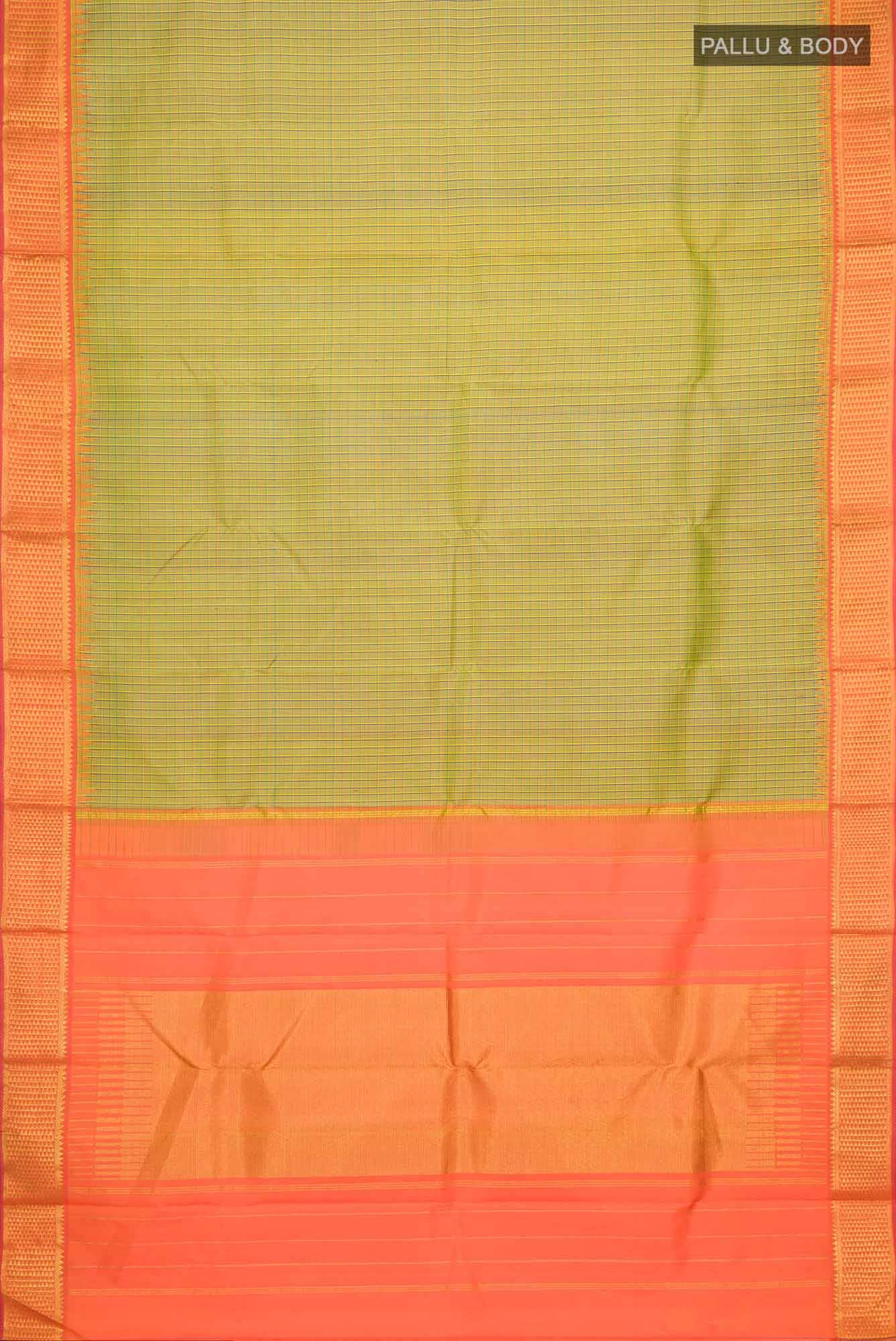 Green Kanchipuram Silk Saree