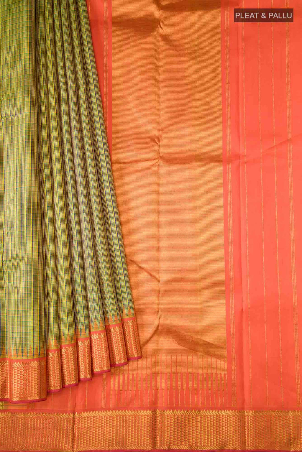 Green Kanchipuram Silk Saree