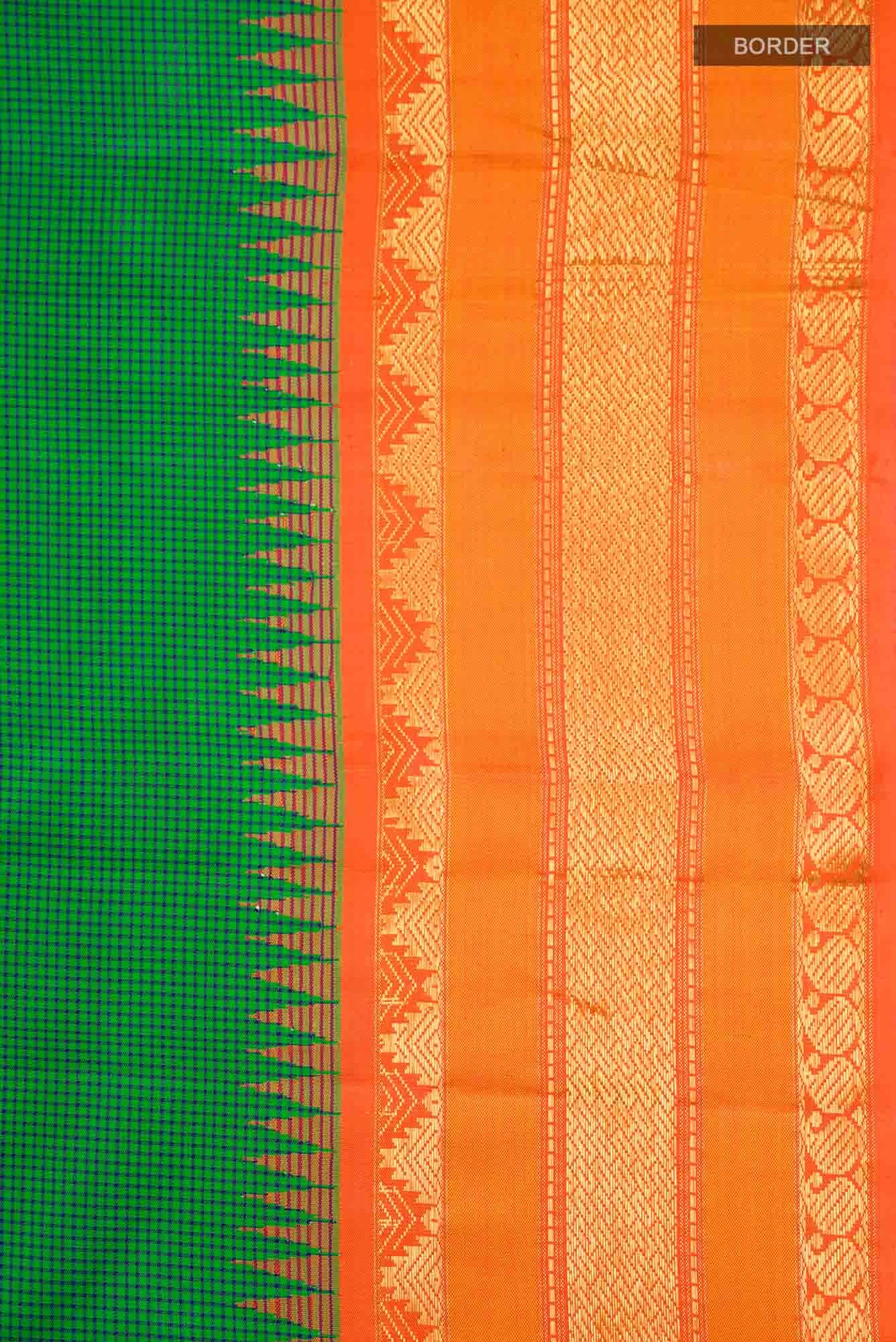 Green Kanchipuram Silk Saree