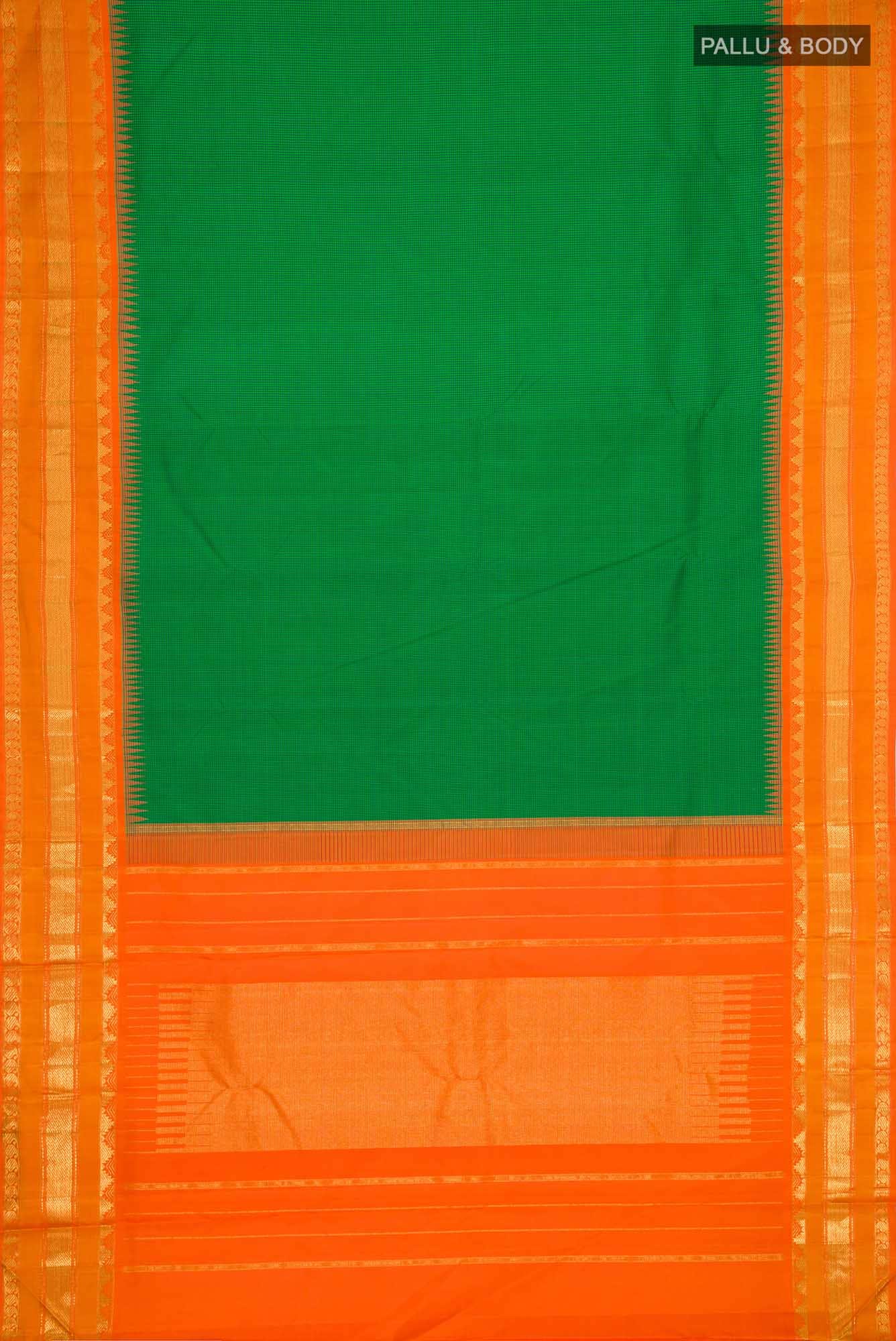 Green Kanchipuram Silk Saree