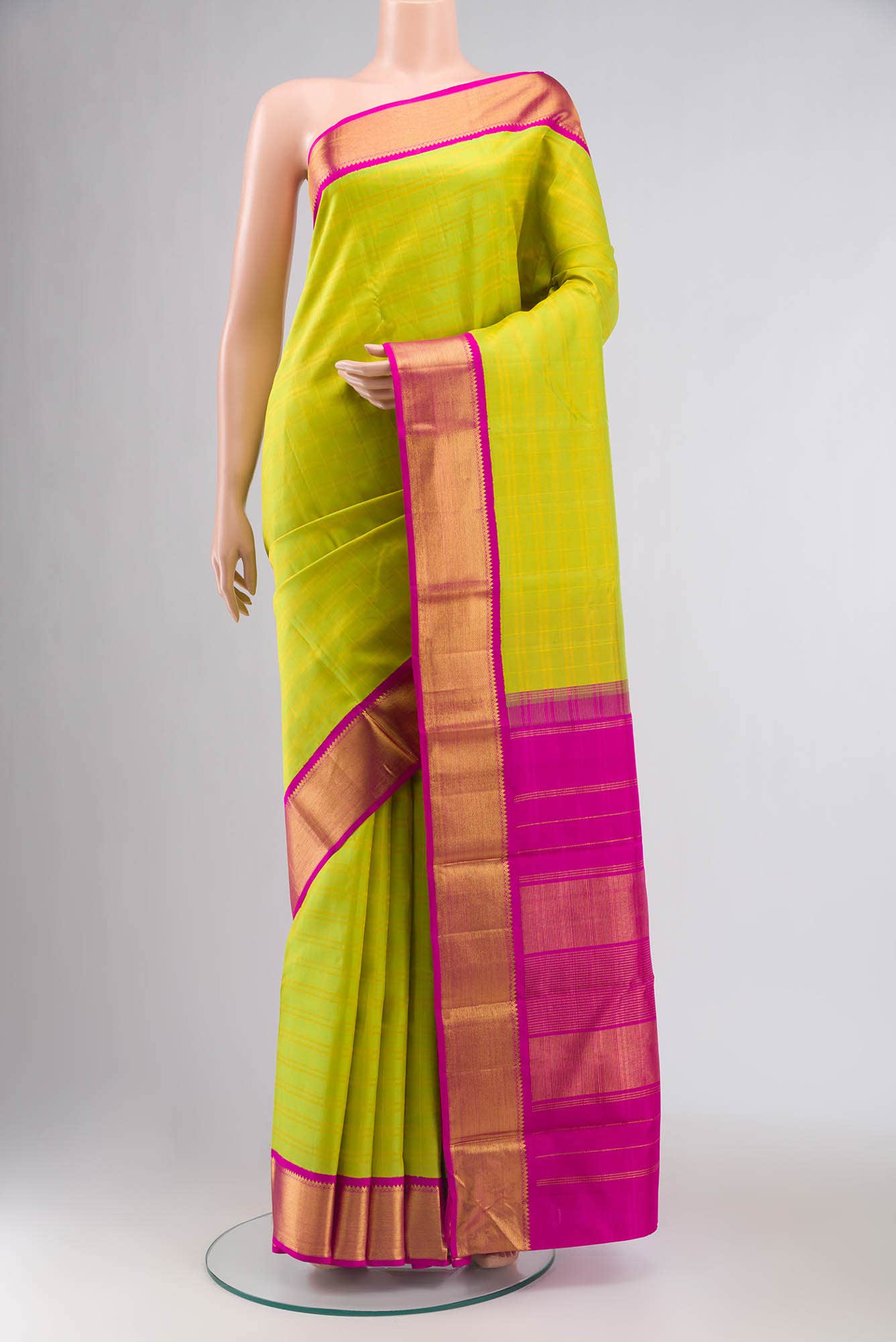 Green Kanchipuram Silk Saree