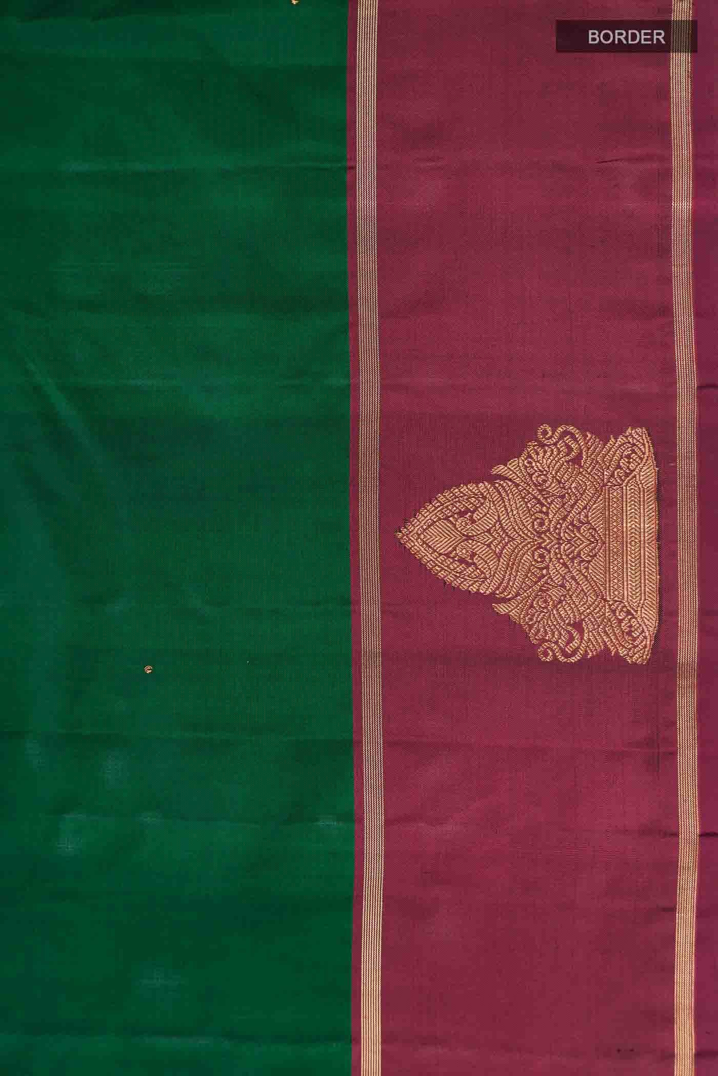 Green Kanchipuram Silk Saree