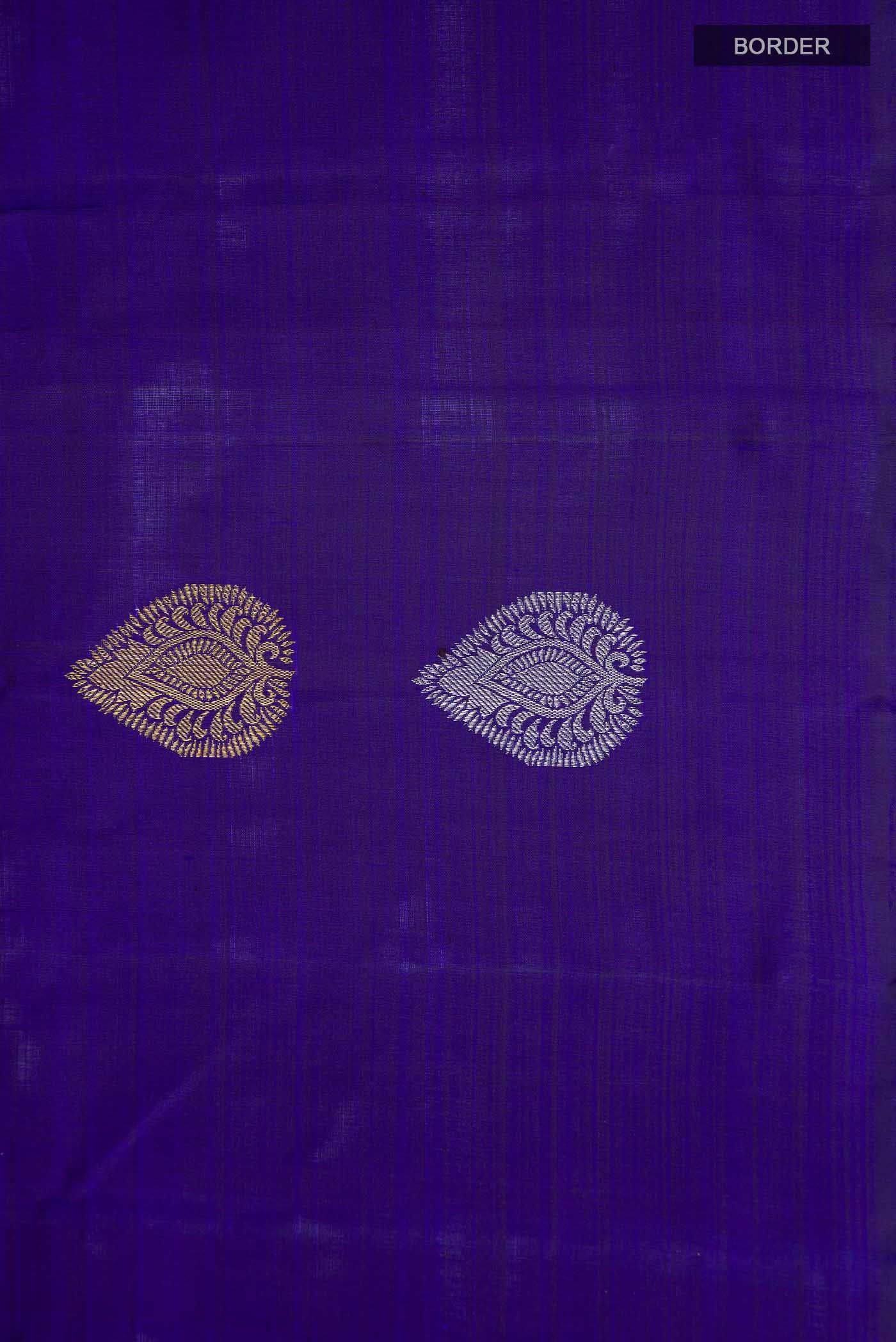 Blue Kanchipuram Silk Saree