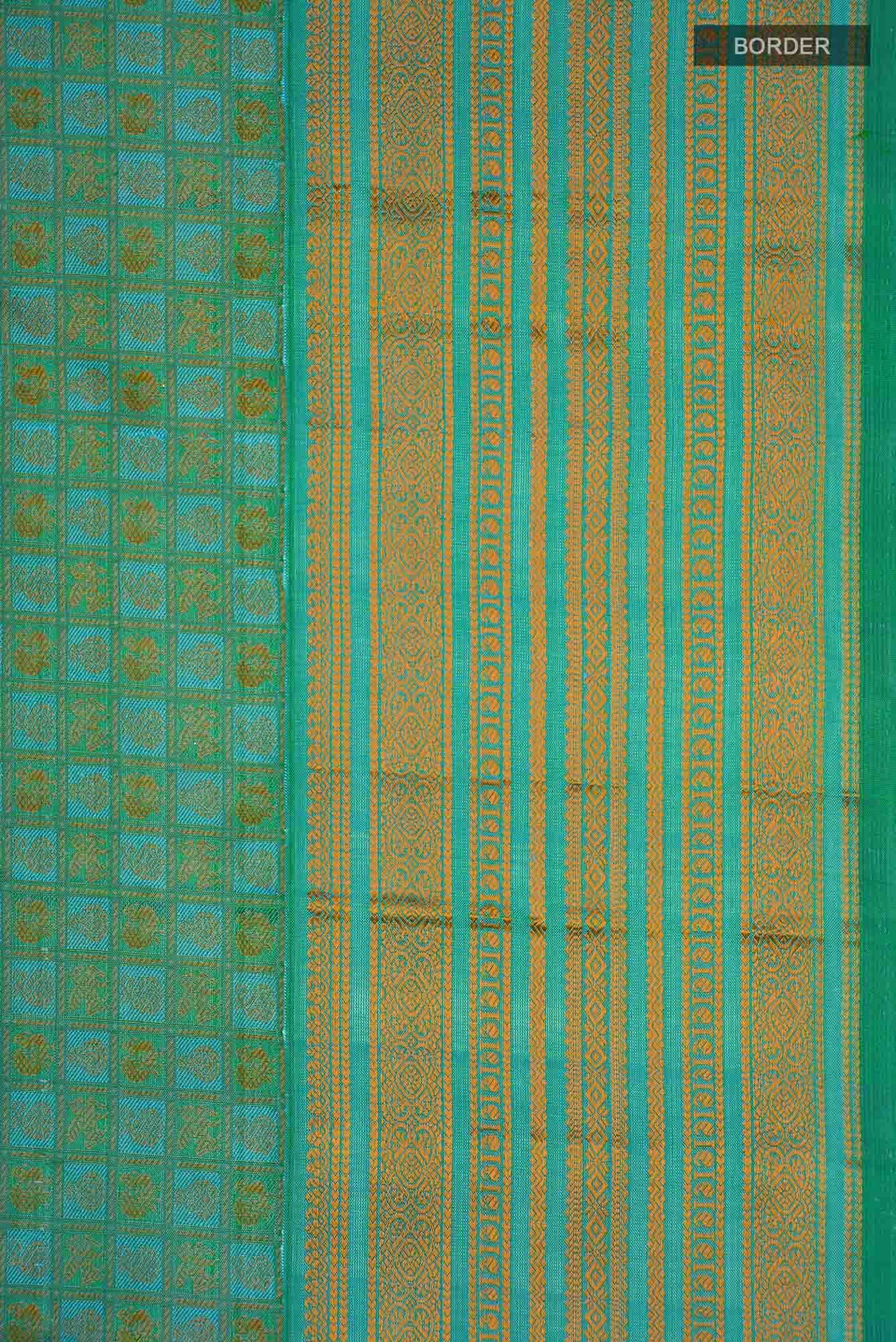 Green Kanchipuram Silk Saree