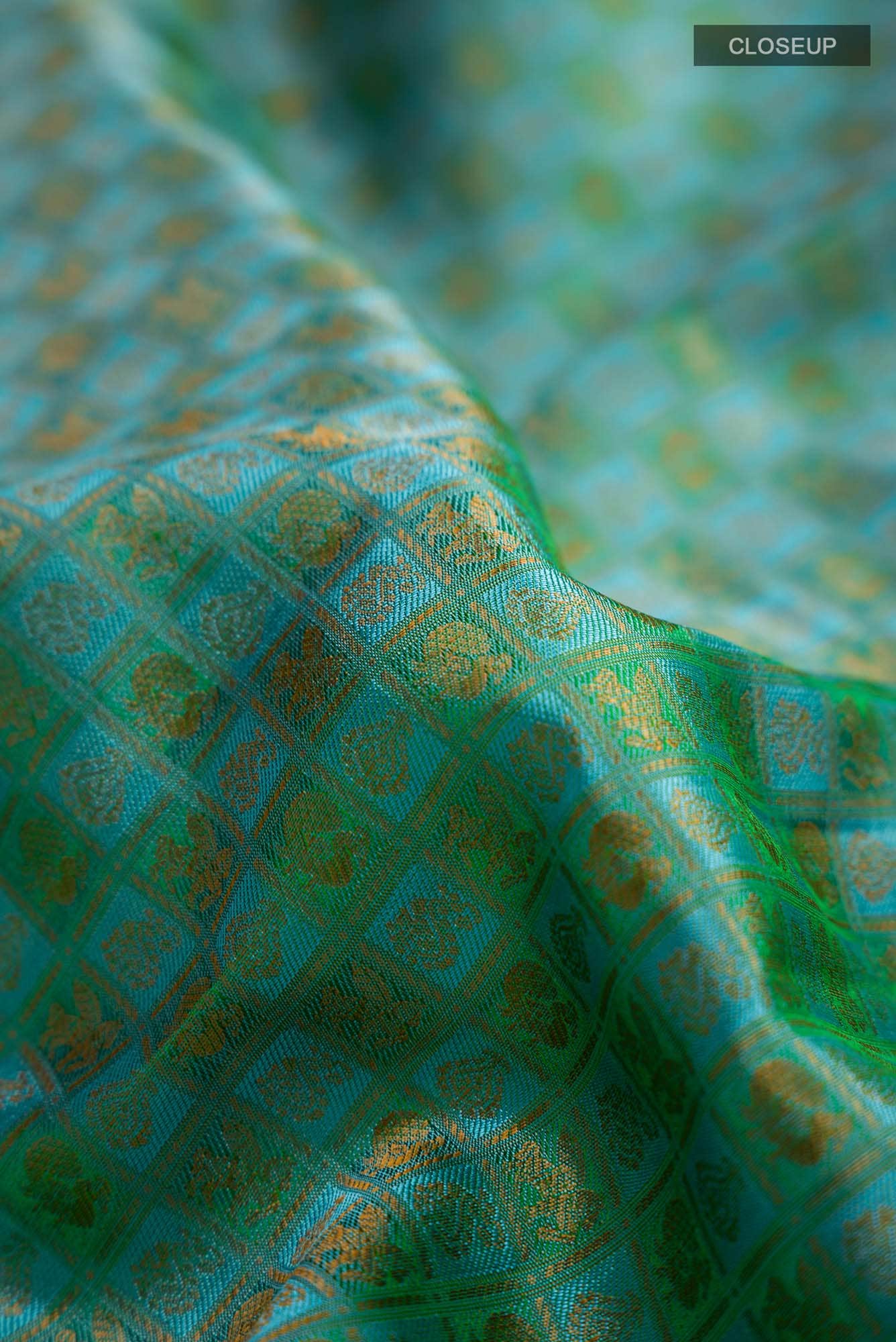 Green Kanchipuram Silk Saree