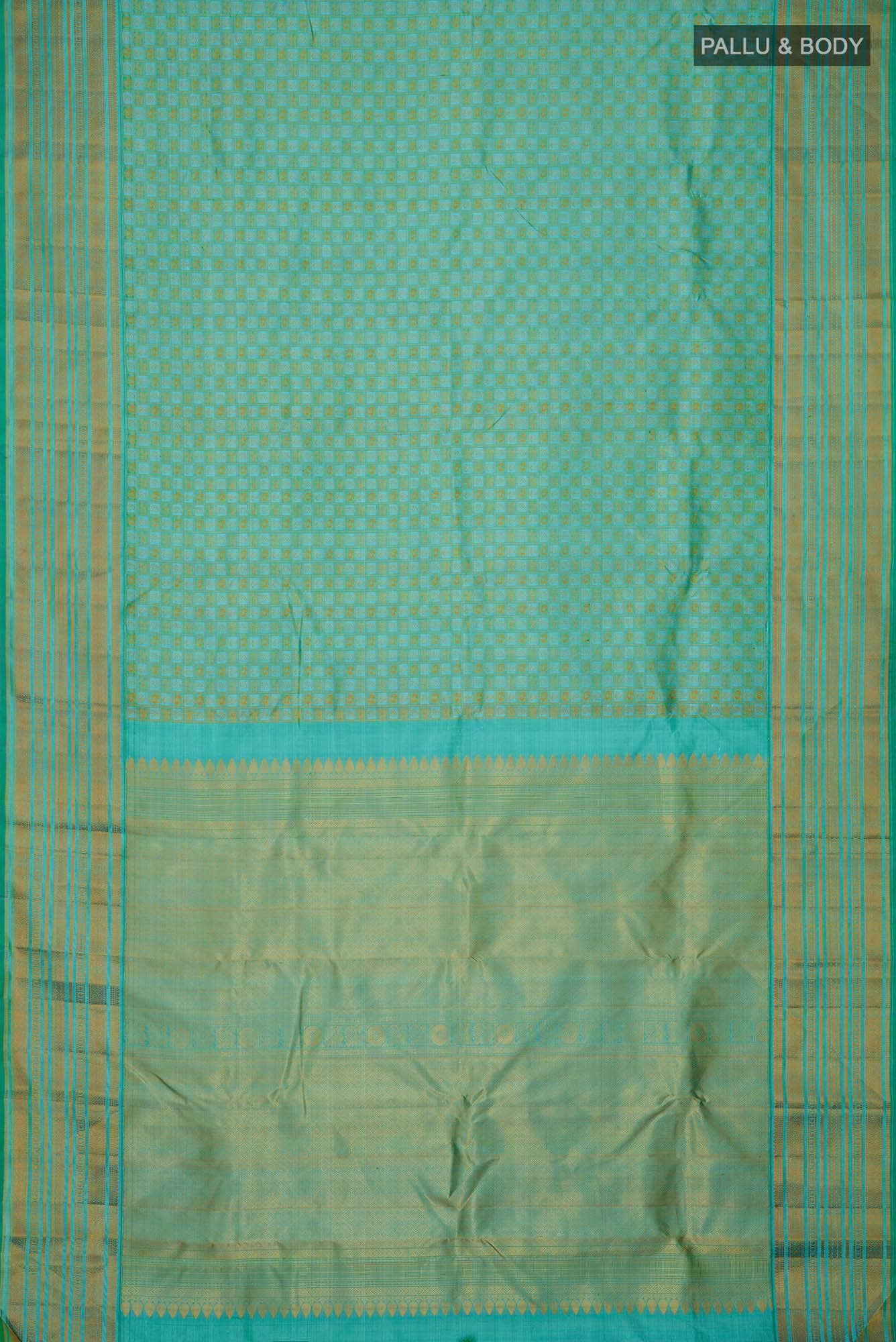 Green Kanchipuram Silk Saree