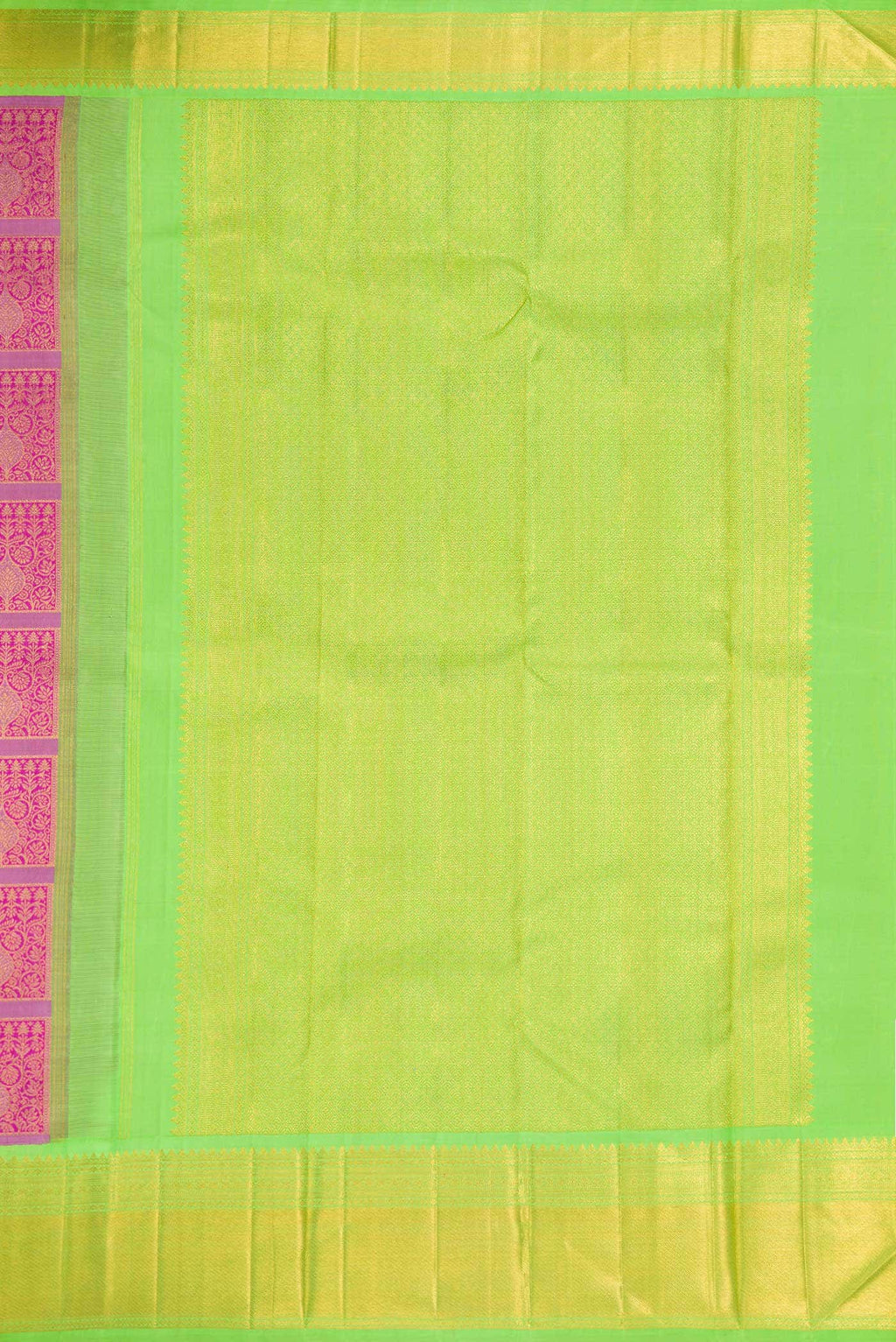 Lavender Dual Tone Kanchipuram Silk Saree