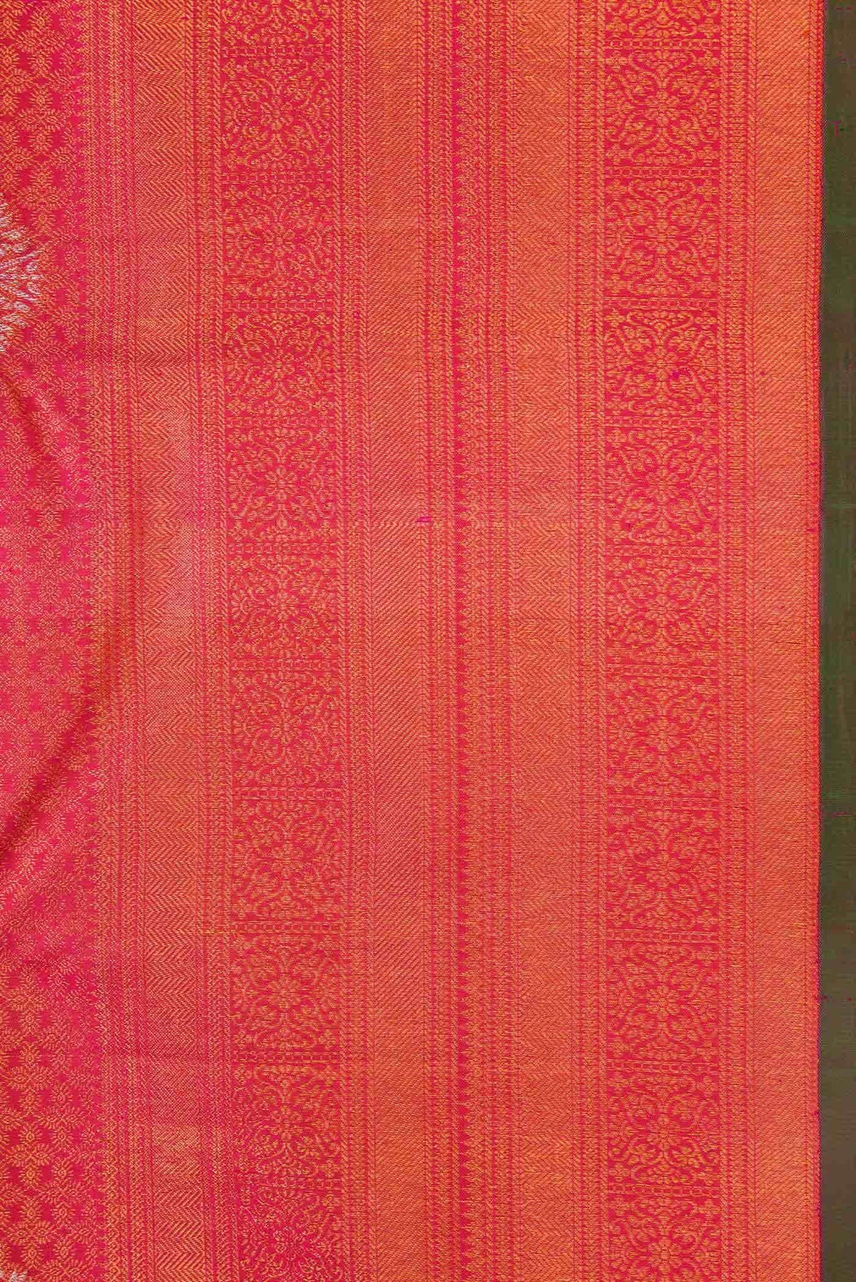 Pink Dual Tone Kanchipuram Silk Saree